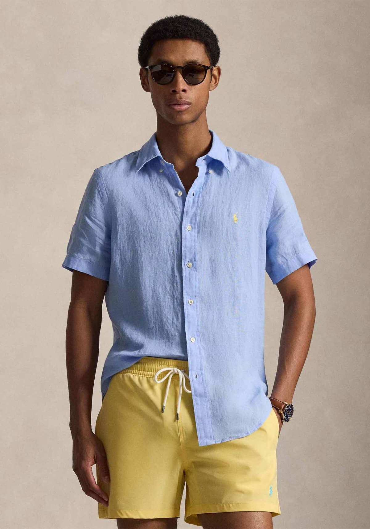 Men's Shirts Polo Ralph Lauren Blue