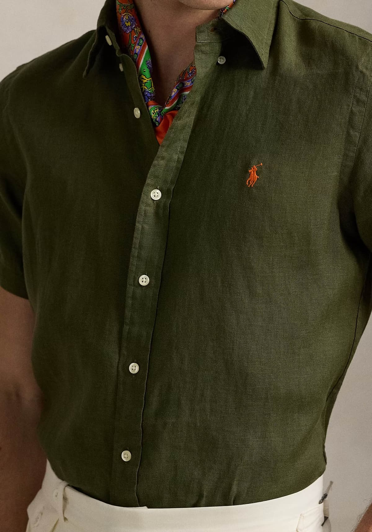 Men's Shirts Polo Ralph Lauren Green