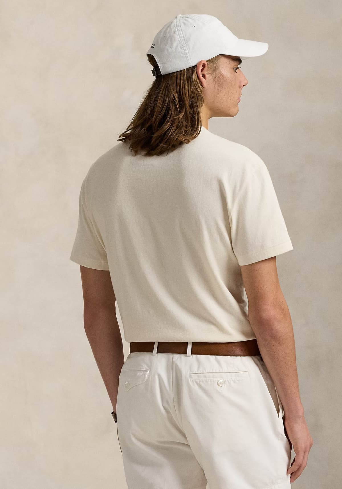 Men's T-Shirts Polo Ralph Lauren Beige