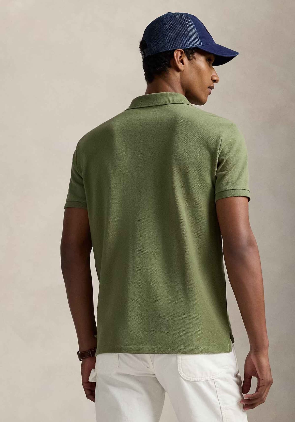 Polo Ralph Lauren Basic Polo Μπλούζα της σειράς Bear - 710969633 001 Tree Green Beach Shp