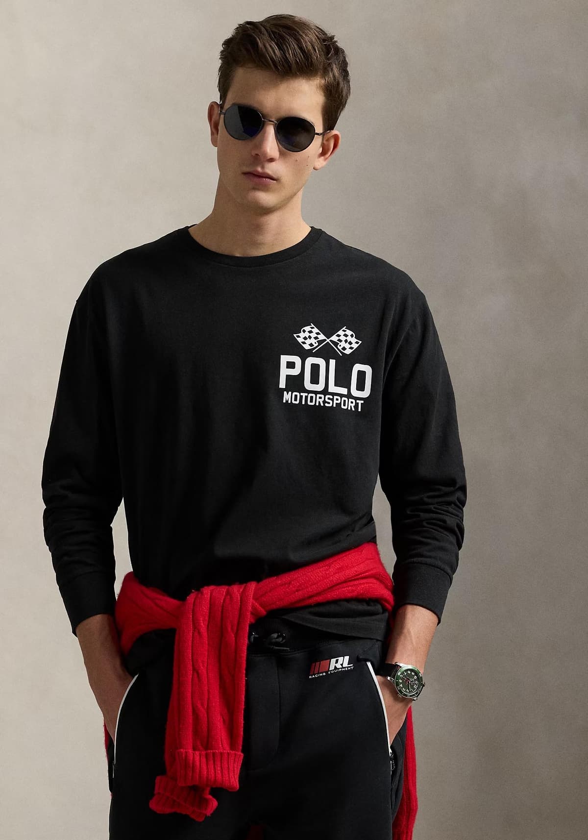 Polo Ralph Lauren Μπλούζα της σειράς Jersey - 710972612 001 Black