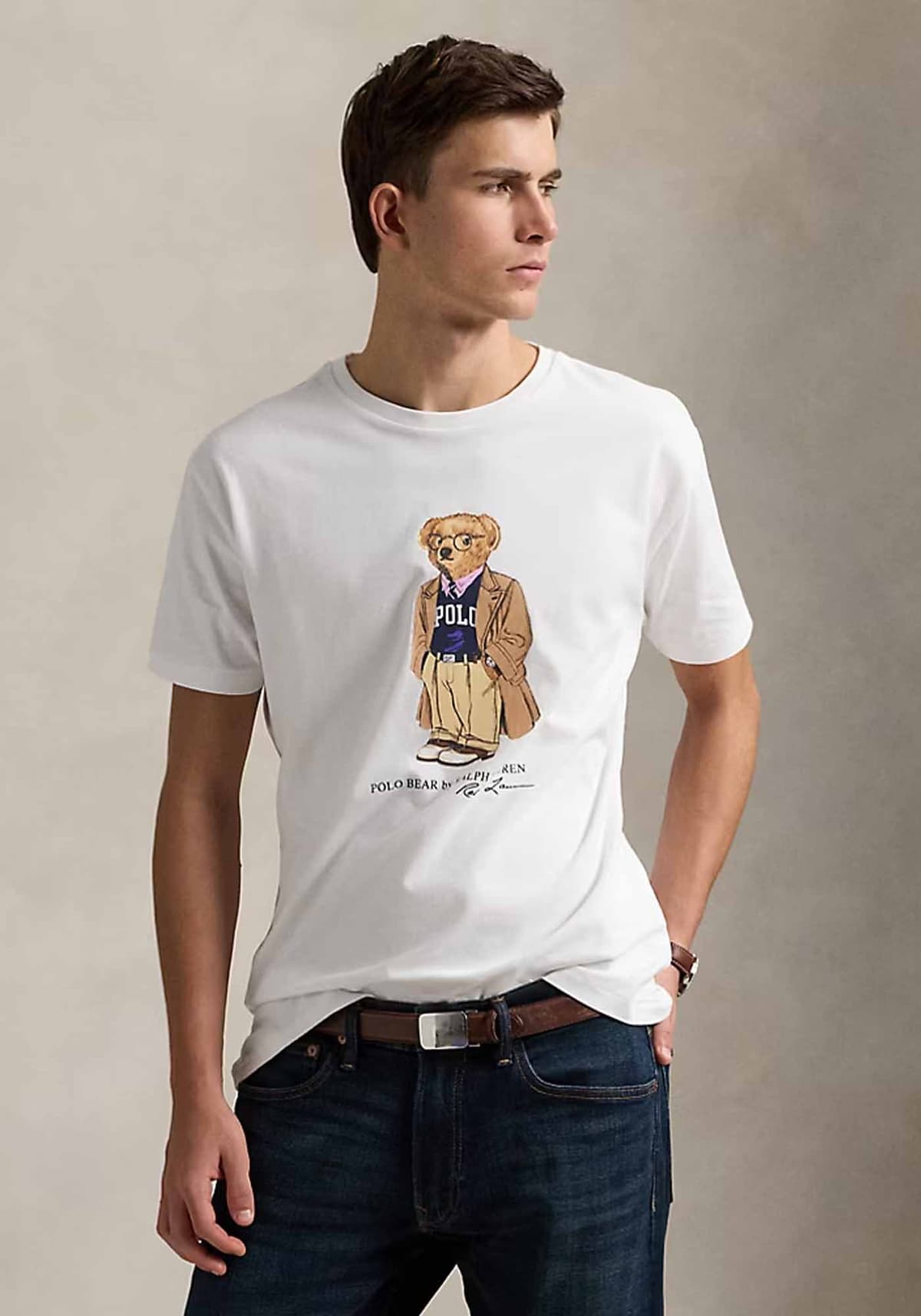 Men's T-Shirts Polo Ralph Lauren White