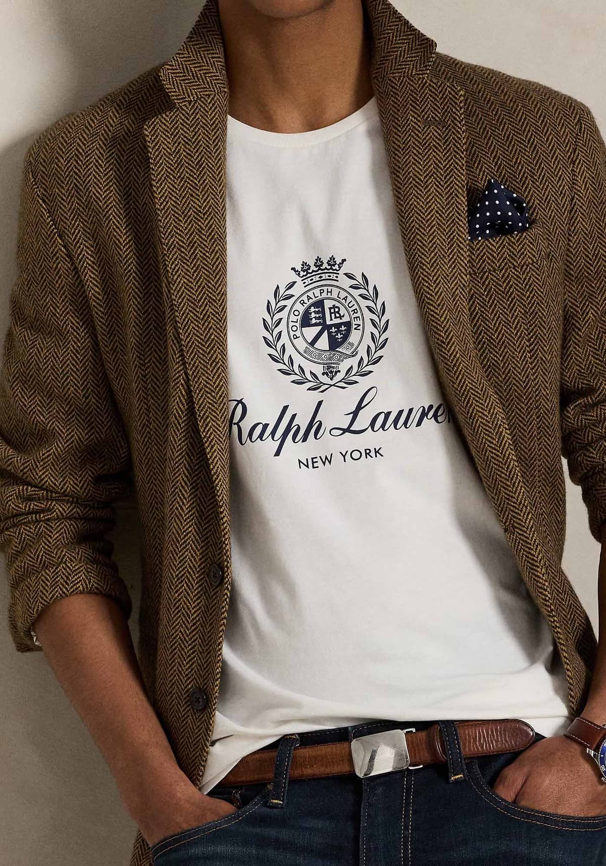 Men's T-Shirts Polo Ralph Lauren White