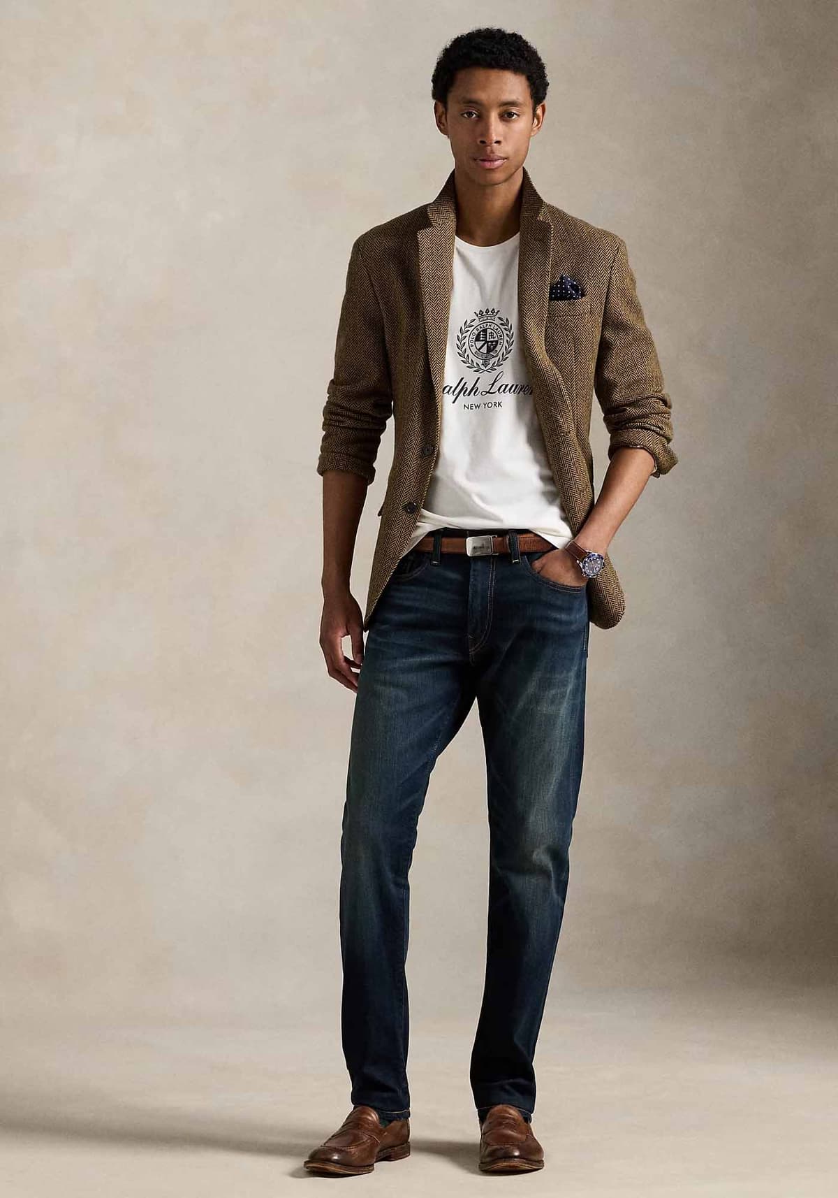 Men's T-Shirts Polo Ralph Lauren White