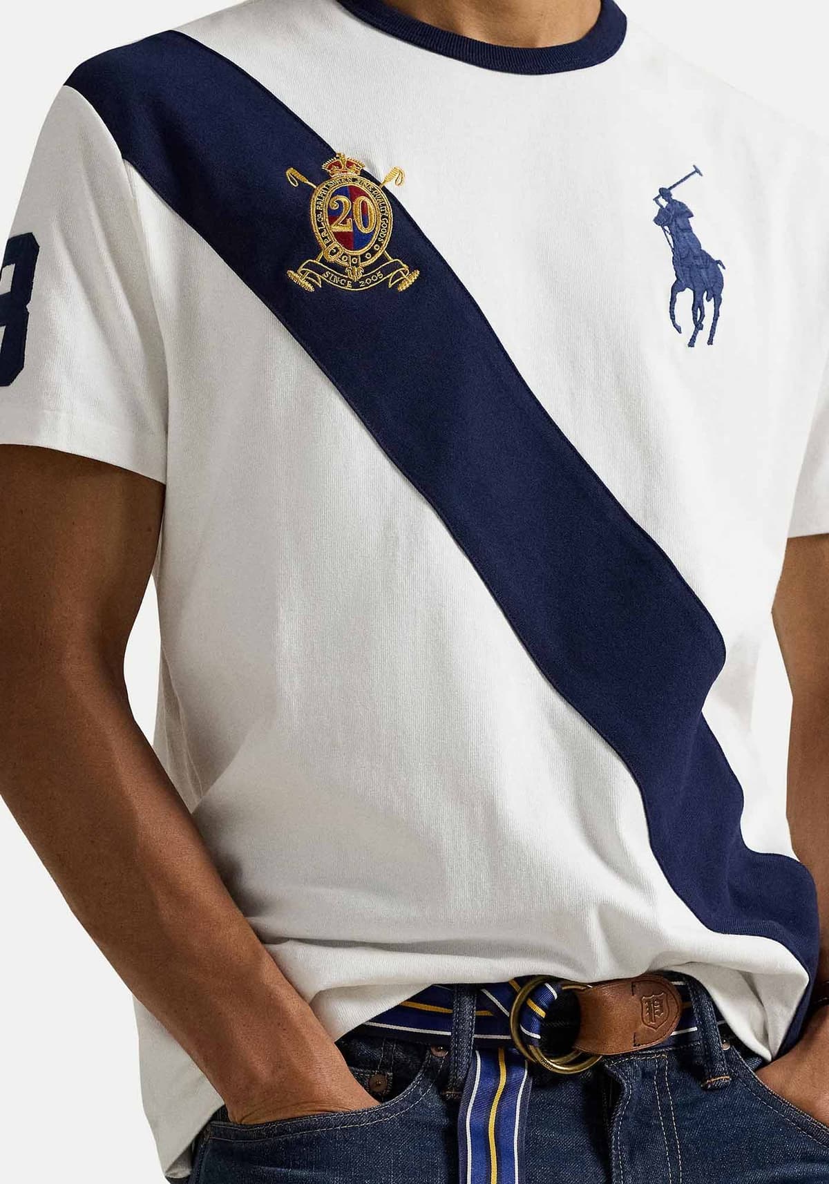 Polo Ralph Lauren Μπλούζα Graphic - 710981767 004 White