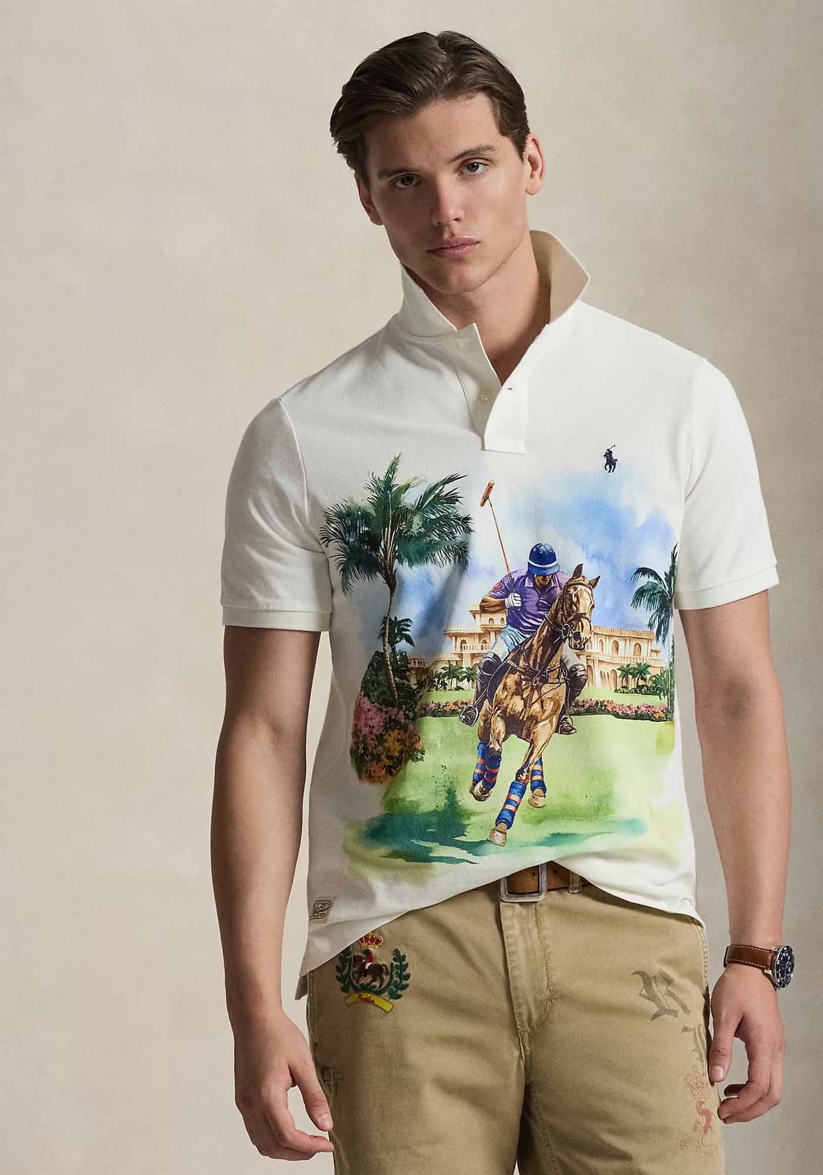 Men's Polo Shirts Polo Ralph Lauren White