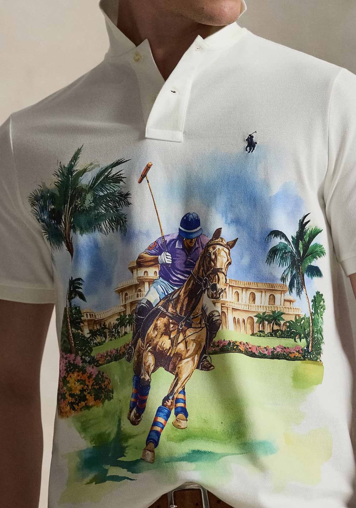 Men's Polo Shirts Polo Ralph Lauren White