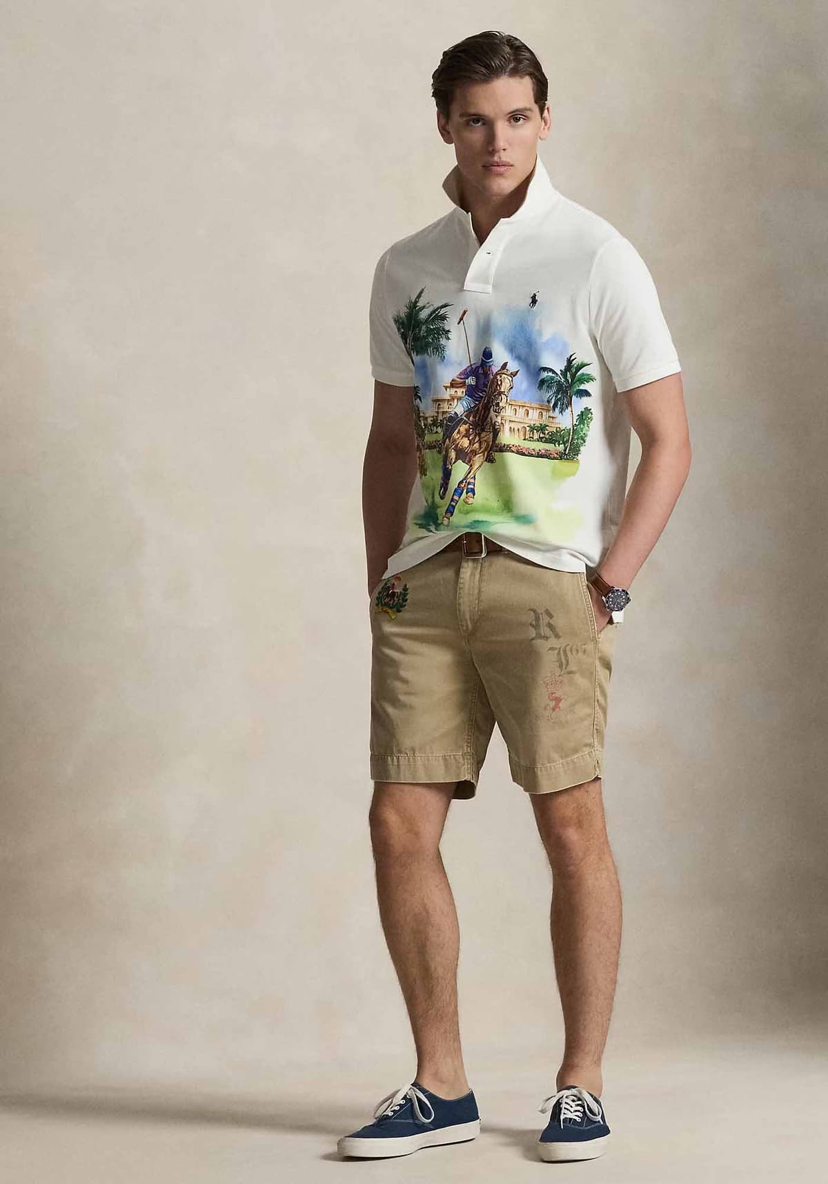 Men's Polo Shirts Polo Ralph Lauren White