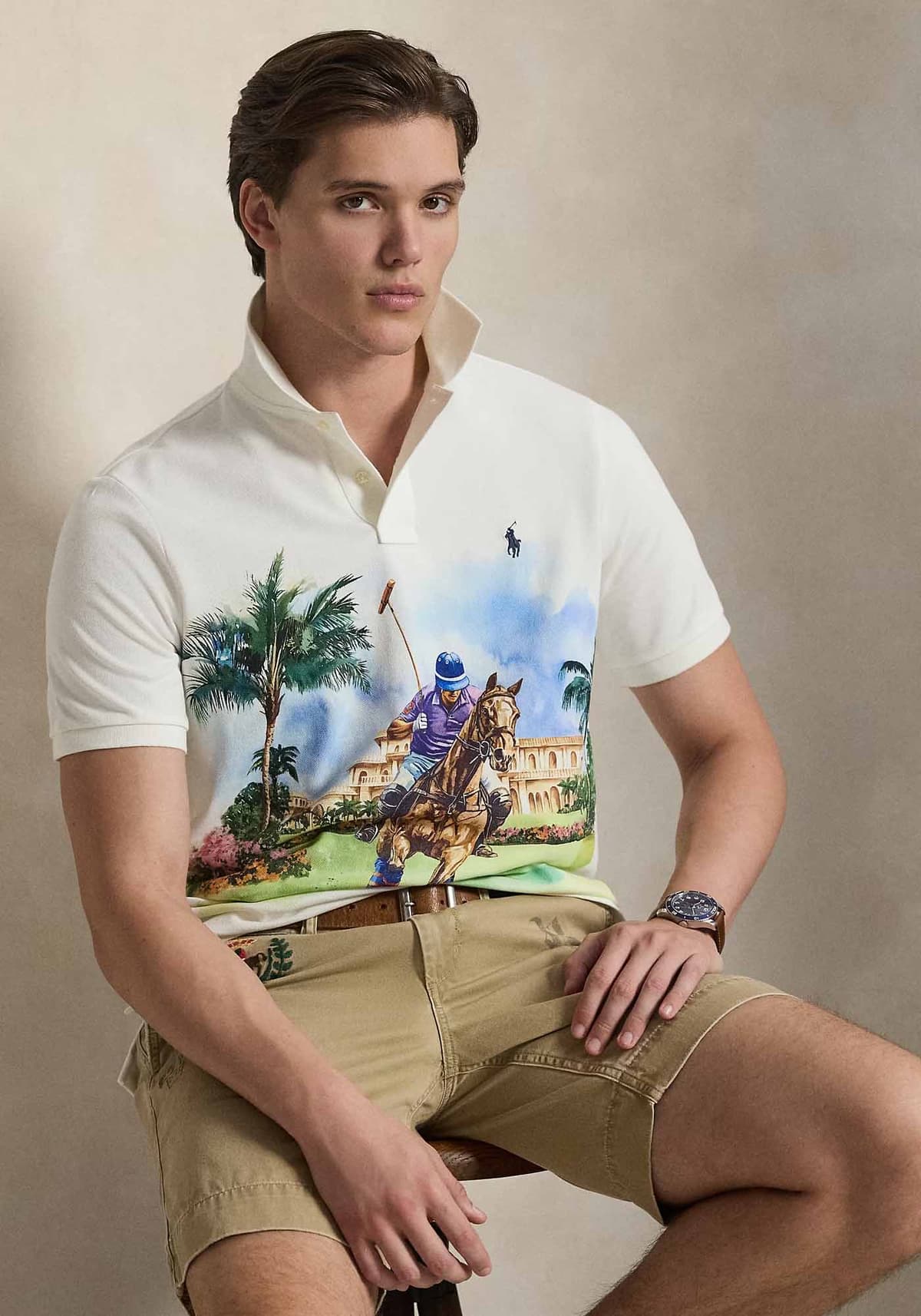 Men's Polo Shirts Polo Ralph Lauren White