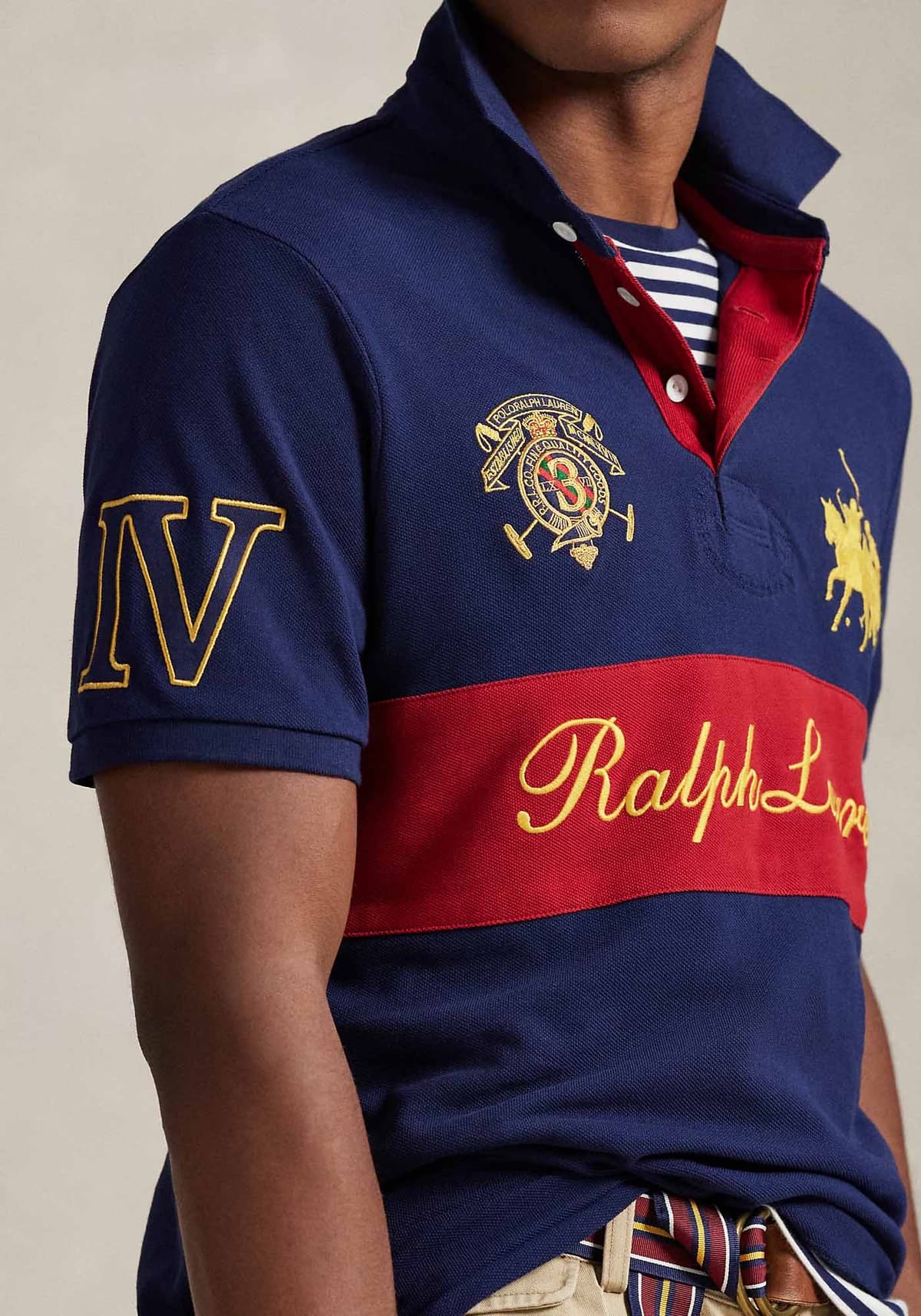 Polo Ralph Lauren Polo Μπλούζα Crest - 710B14223 001 Blue