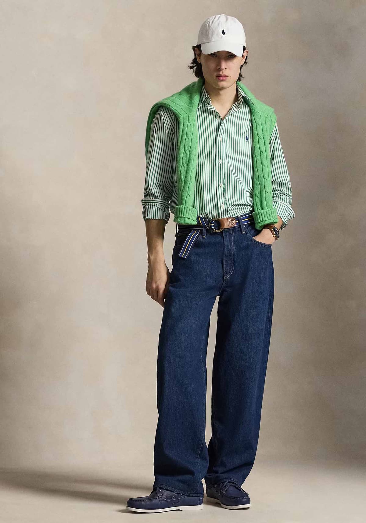 Men's Shirts Polo Ralph Lauren Green