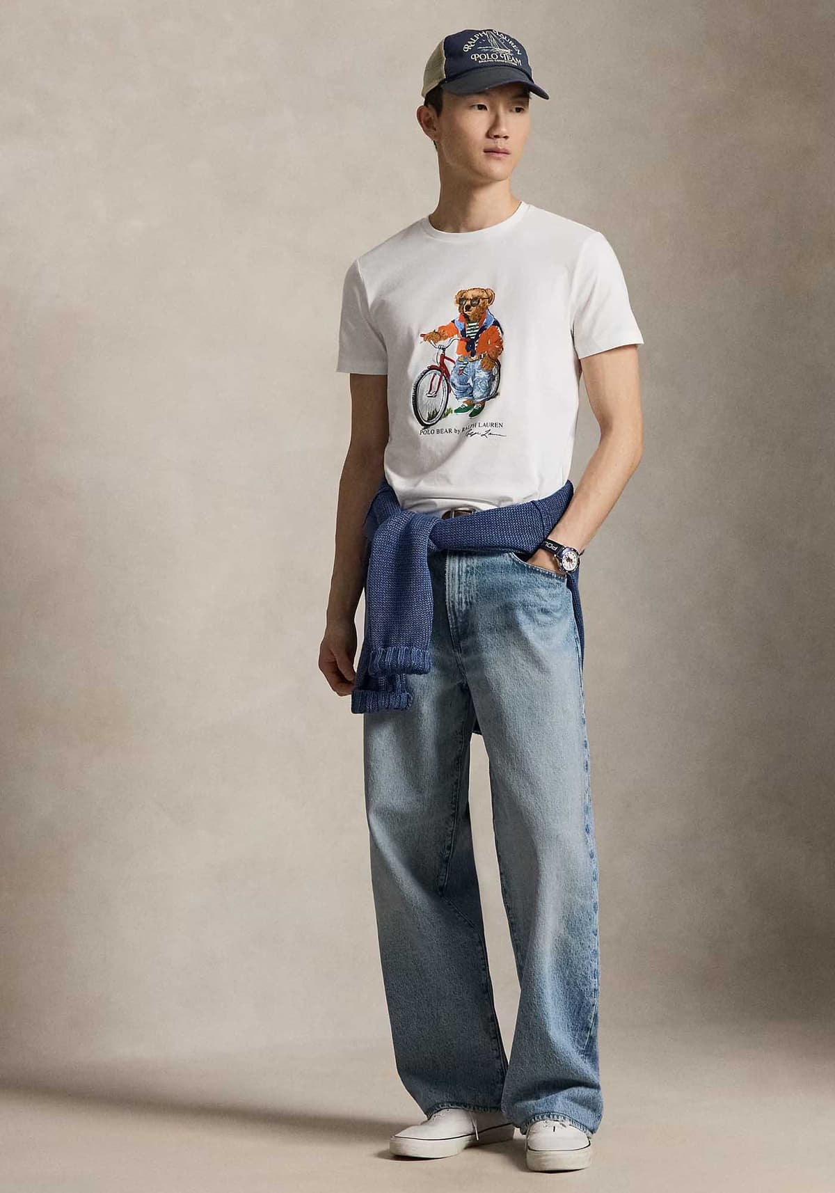 Men's T-Shirts Polo Ralph Lauren White