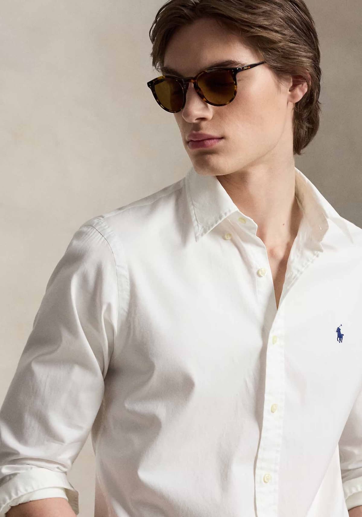 Men's Shirts Polo Ralph Lauren White