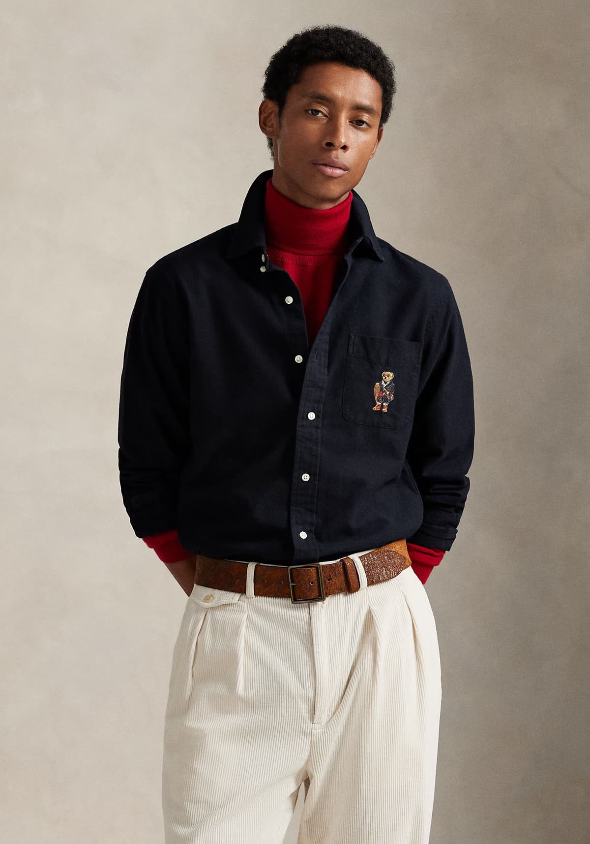 Men's Shirts Polo Ralph Lauren Red