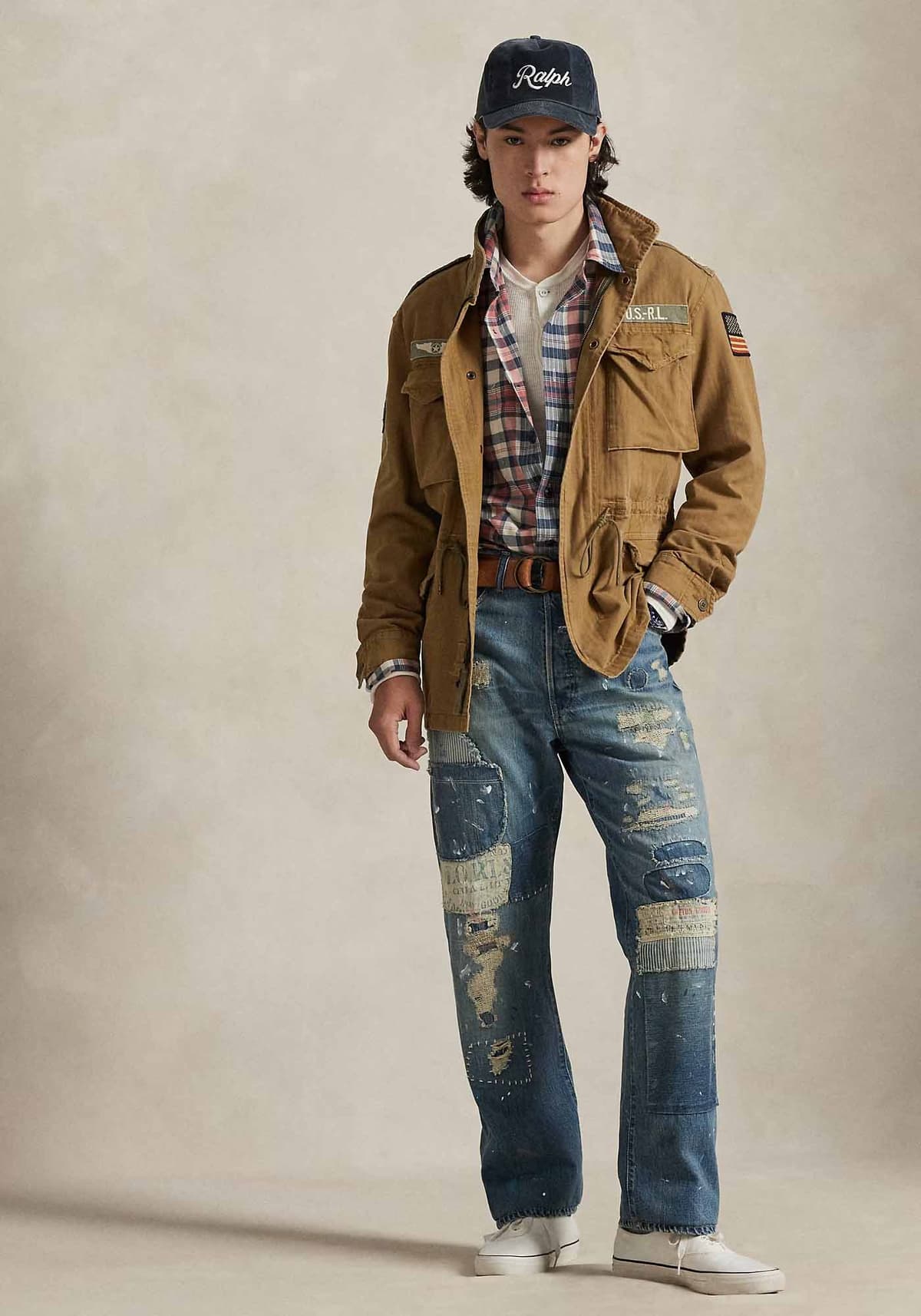 Men's Jackets Polo Ralph Lauren Brown