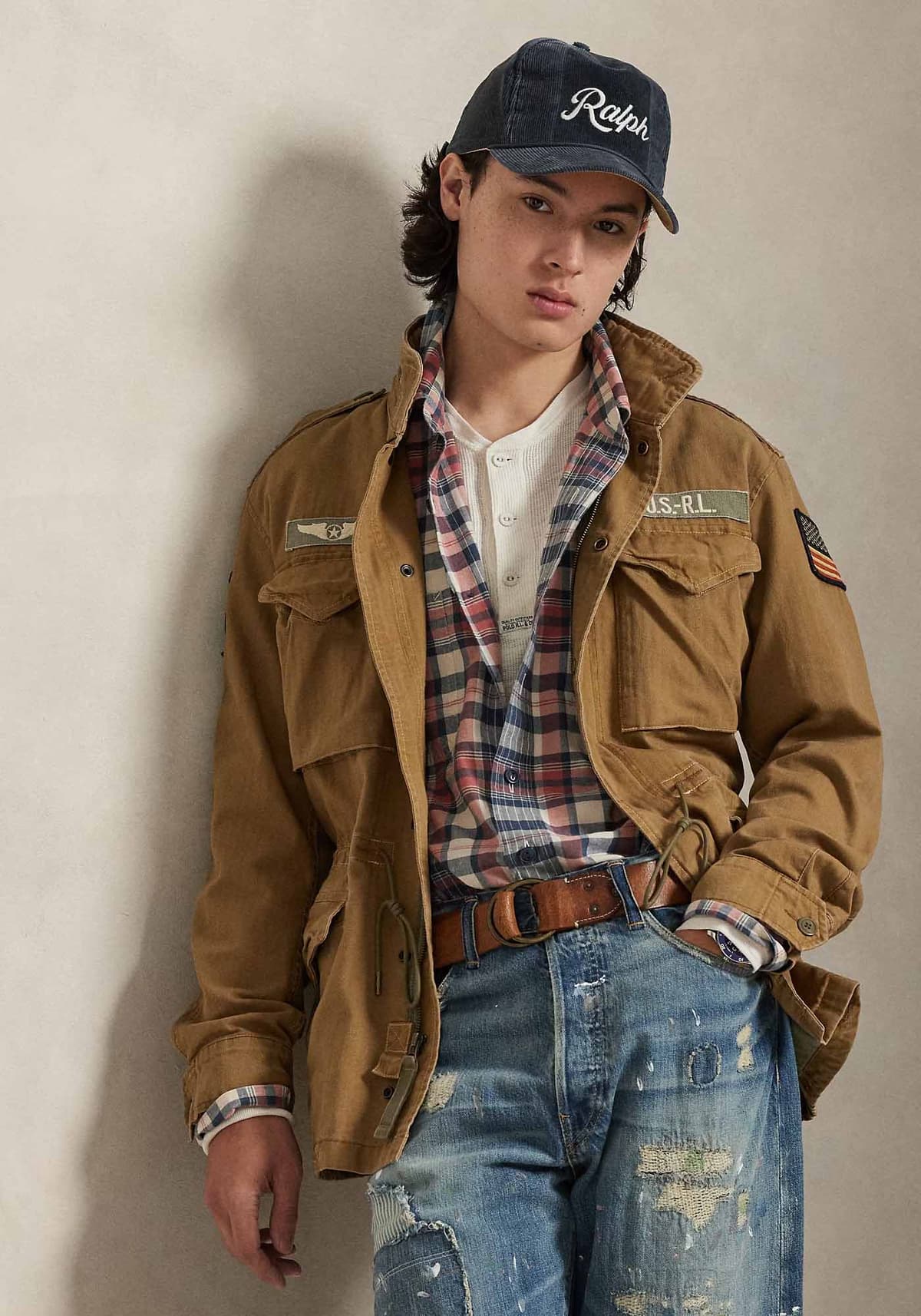 Men's Jackets Polo Ralph Lauren Brown