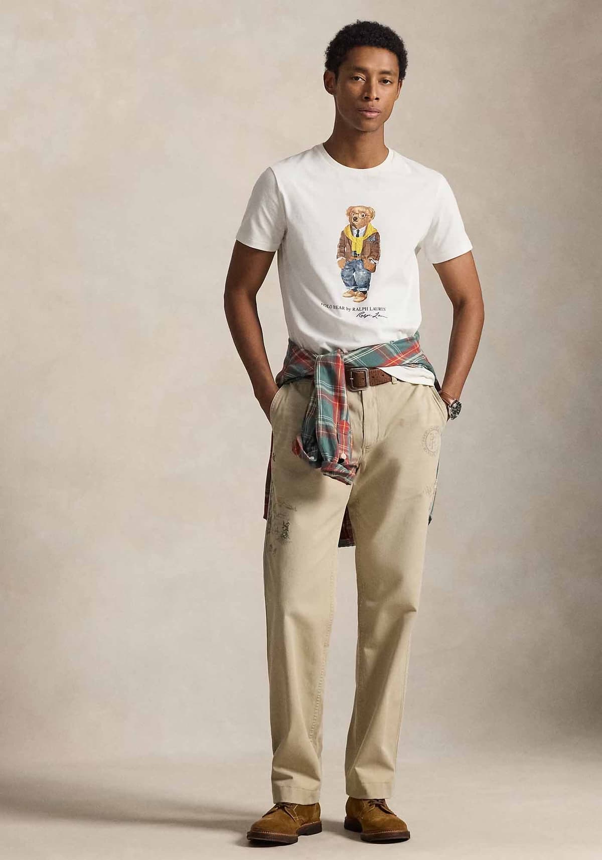 Men's T-Shirts Polo Ralph Lauren White