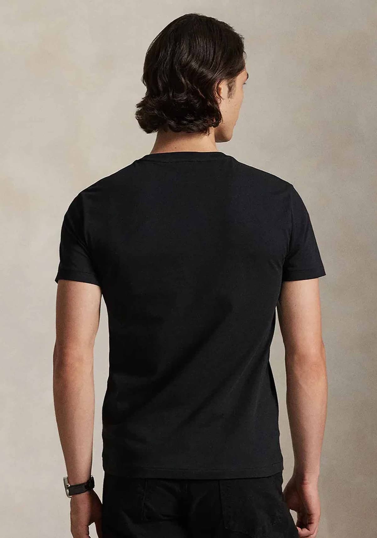 Men's T-Shirts Polo Ralph Lauren Black