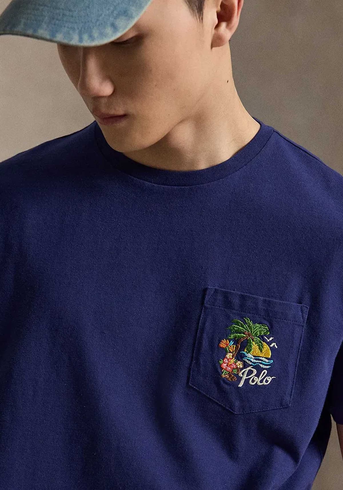 Men's T-Shirts Polo Ralph Lauren Blue