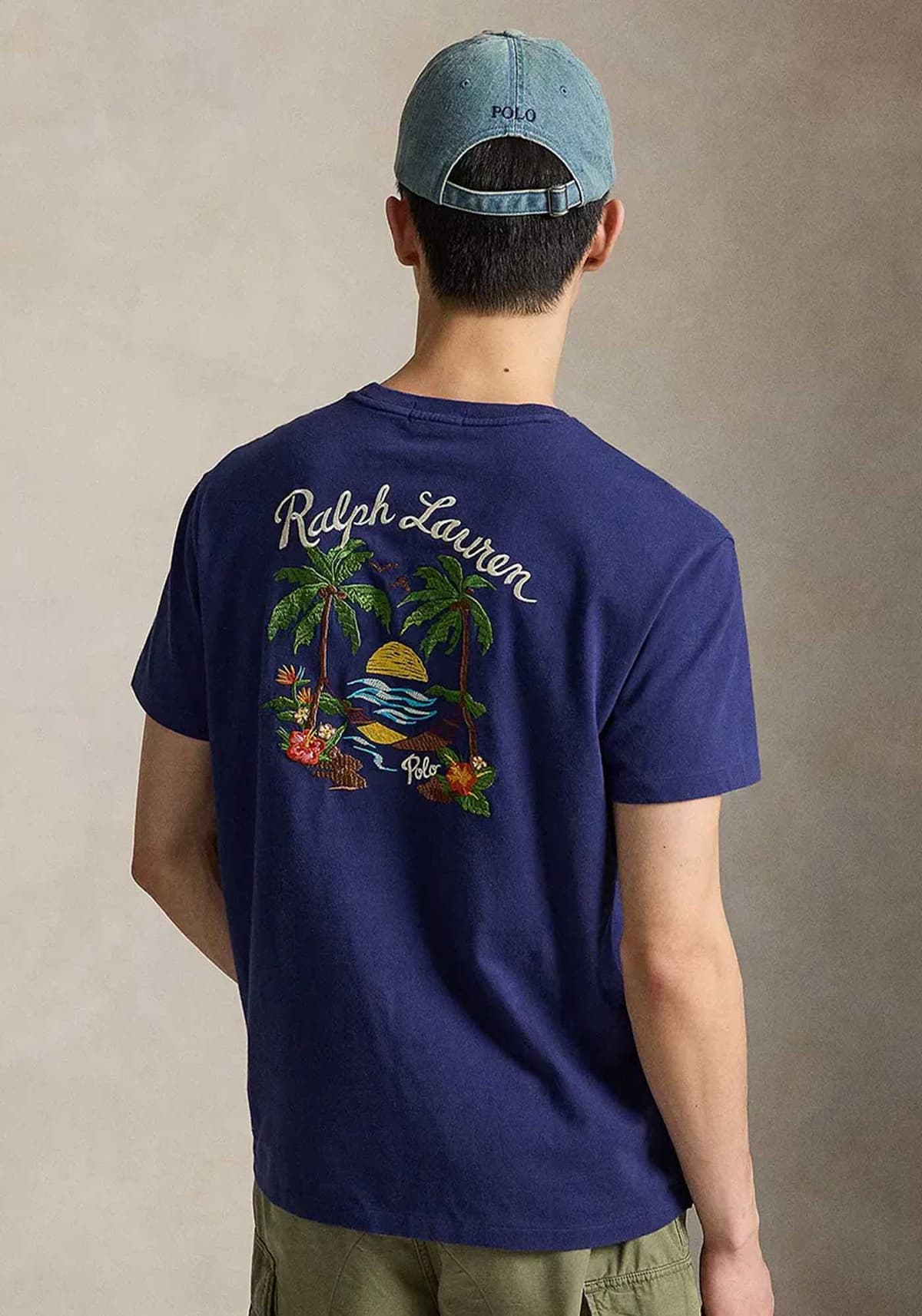 Men's T-Shirts Polo Ralph Lauren Blue