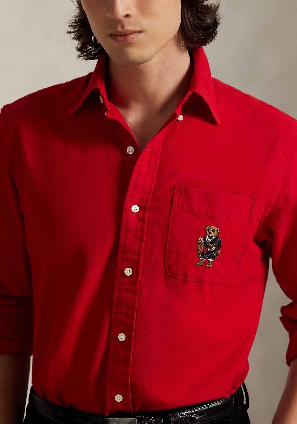 Men's Shirts Polo Ralph Lauren Red