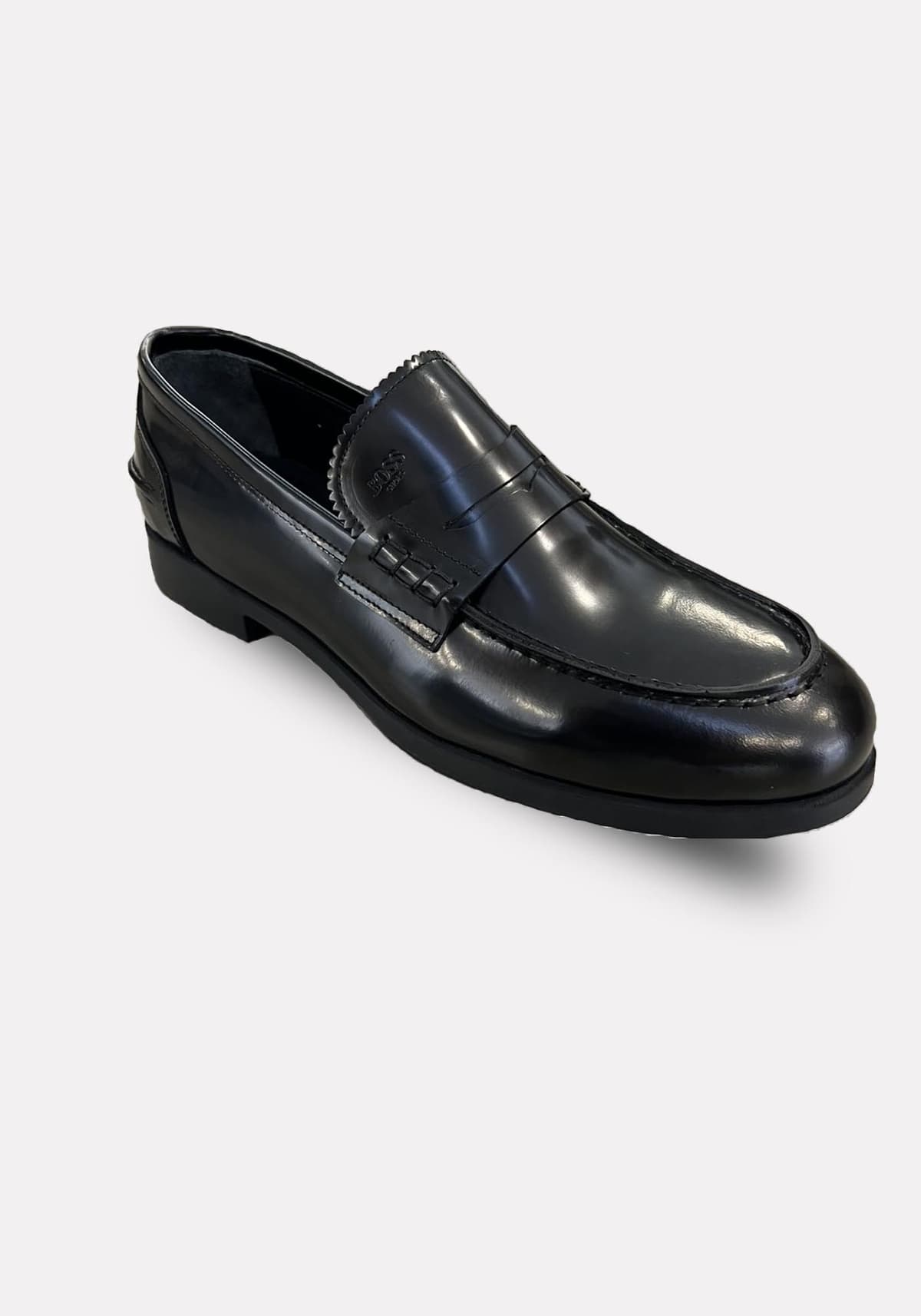 Men's Loafers Boss Shoes Black