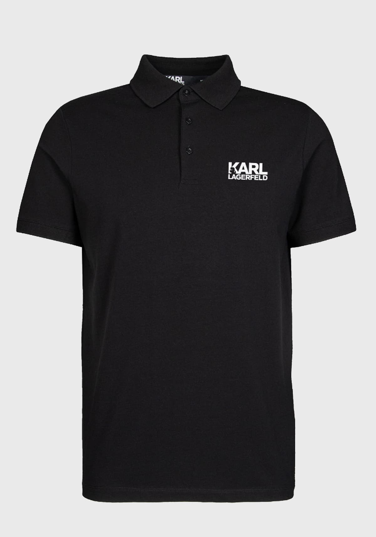 Men's Polo Shirts Karl Lagerfeld Black