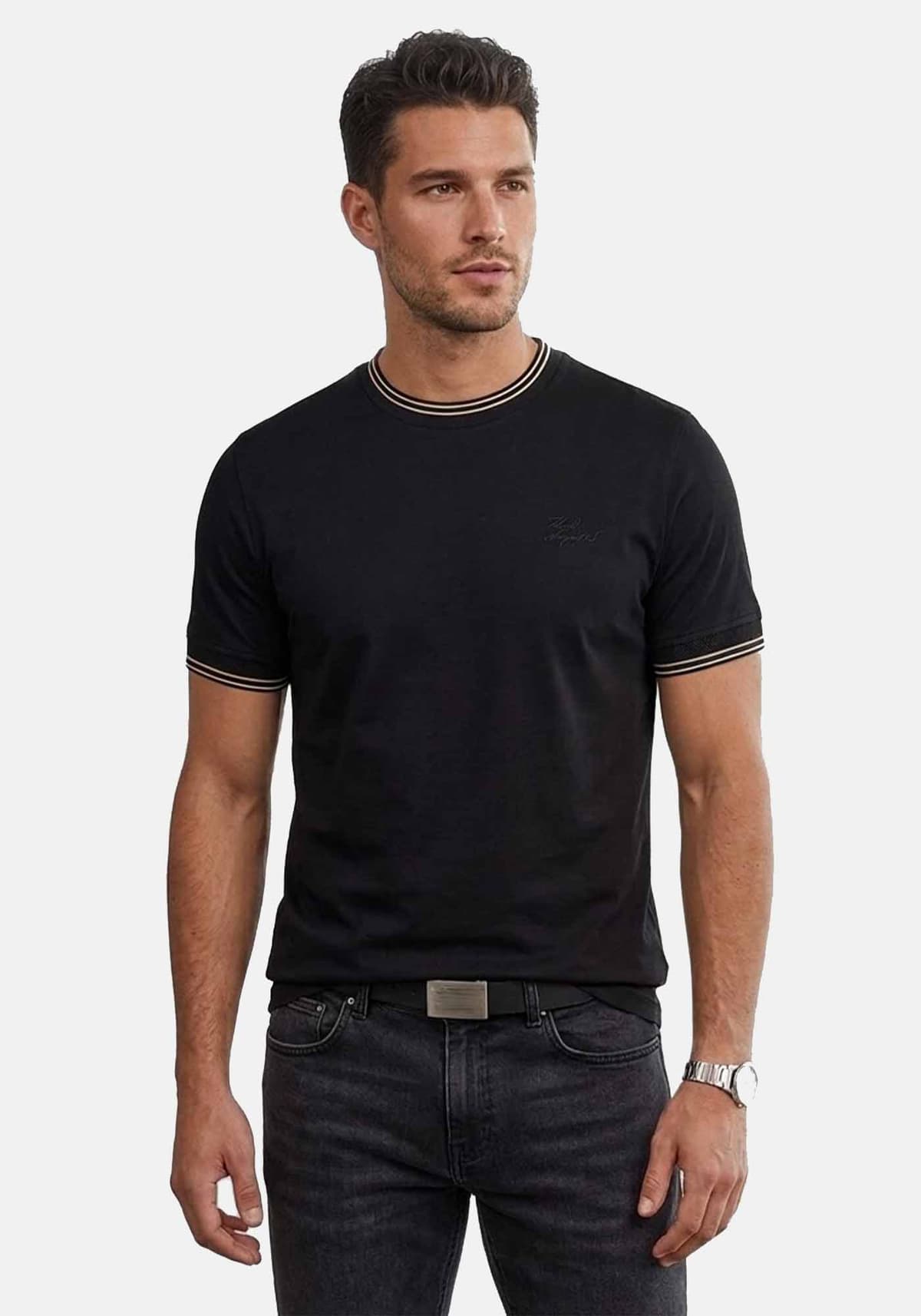 Karl Lagerfeld Μπλούζα Crewneck - 755003 562200 990 Black