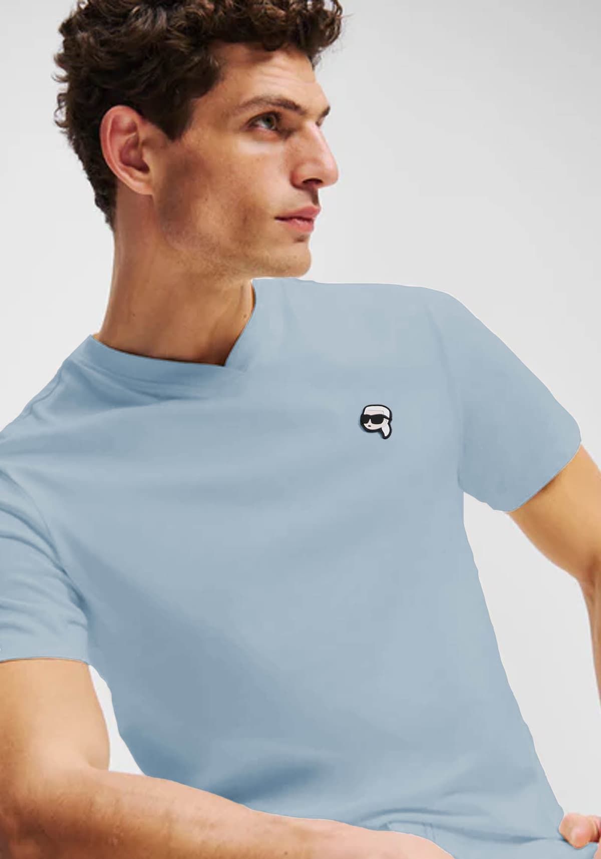 Men's T-Shirts Karl Lagerfeld Blue