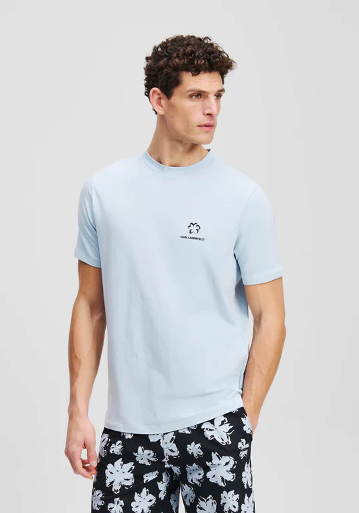 Karl Lagerfeld T Shirt της σειράς Crewneck