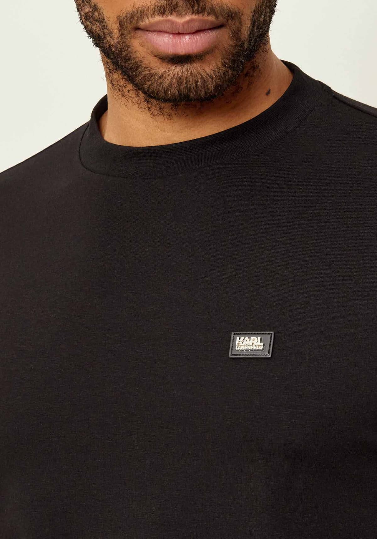 Men's T-Shirts Karl Lagerfeld Black