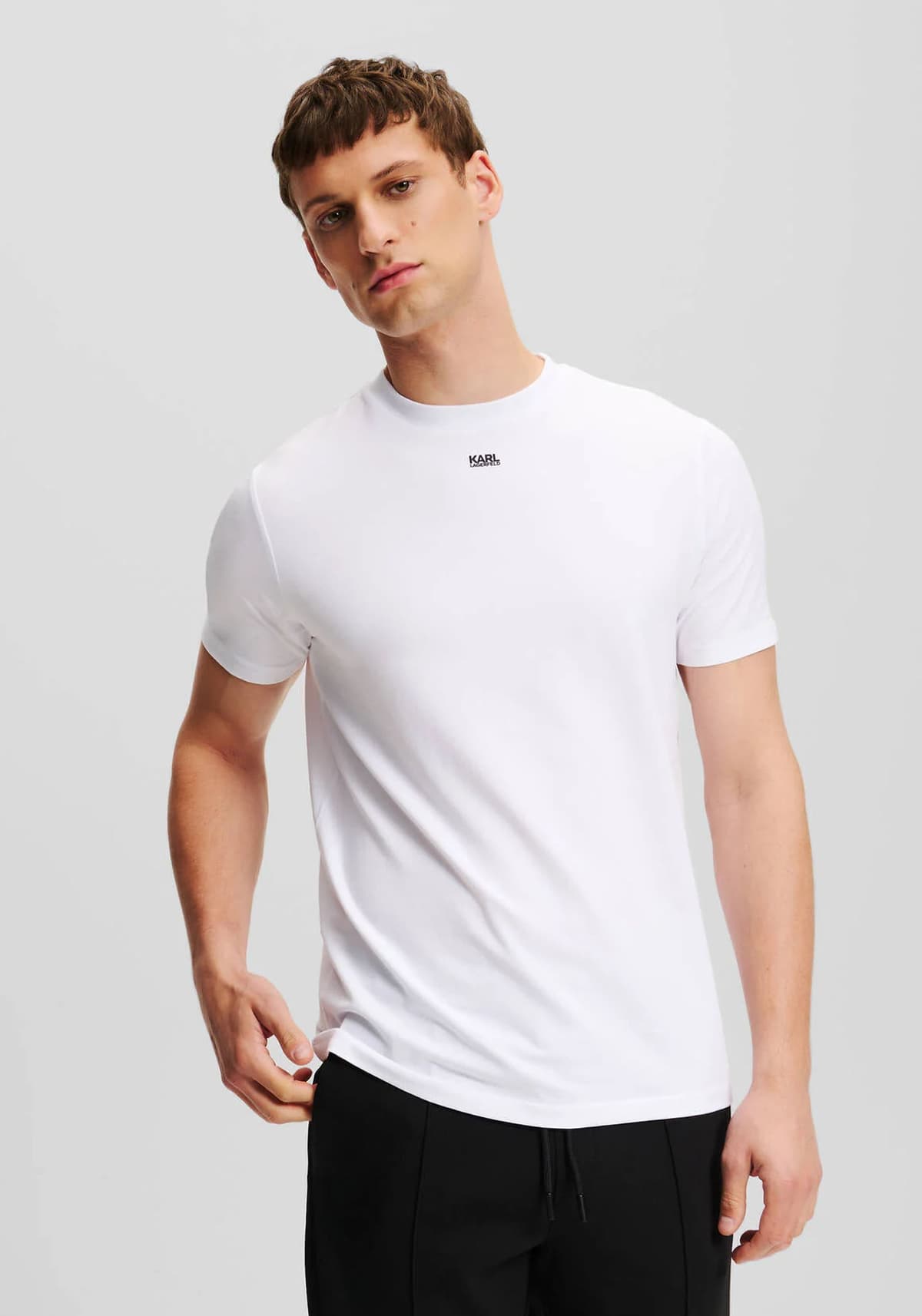 Karl Lagerfeld T Shirt της σειράς Crewneck