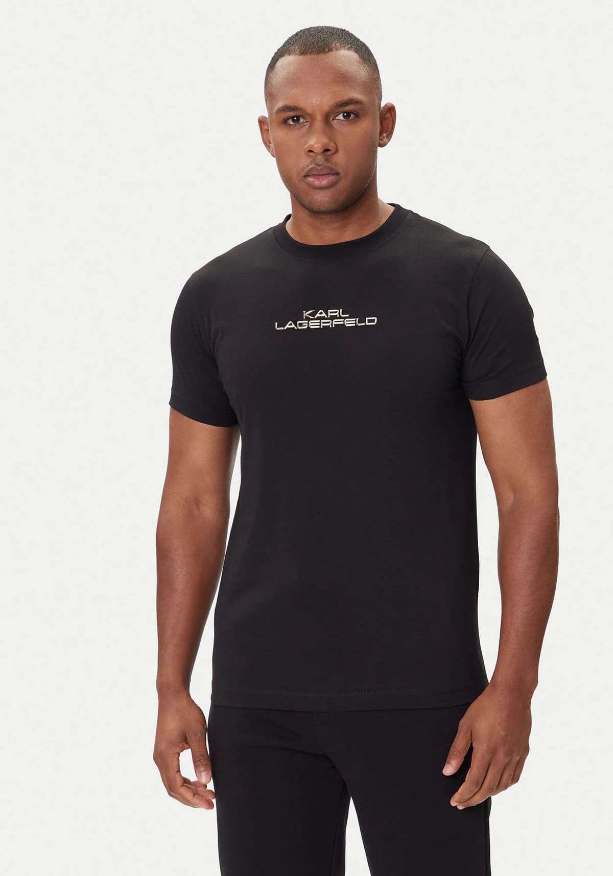 Men's T-Shirts Karl Lagerfeld Black