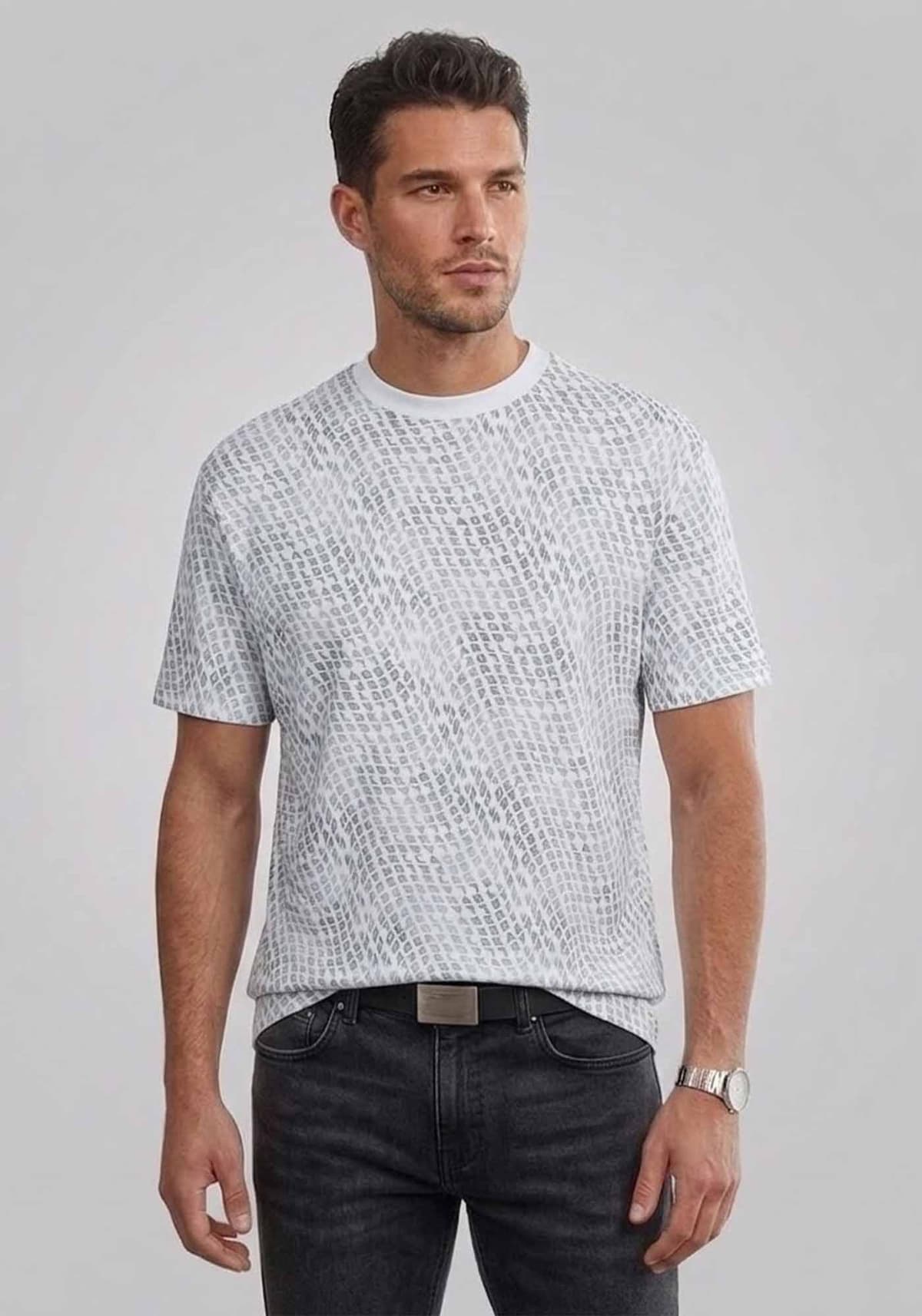 Karl Lagerfeld T Shirt Crewneck - 755143 562224 990 Black