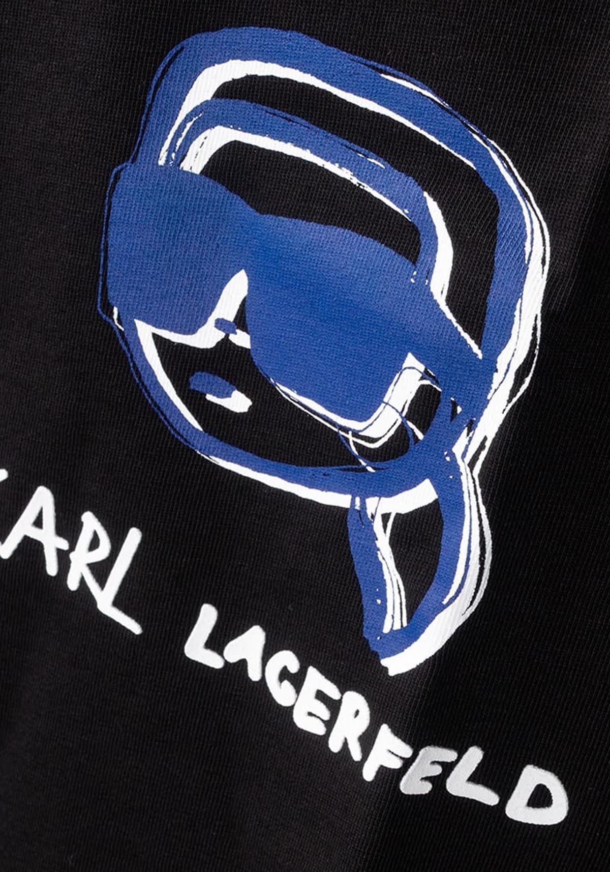 Men's T-Shirts Karl Lagerfeld Black