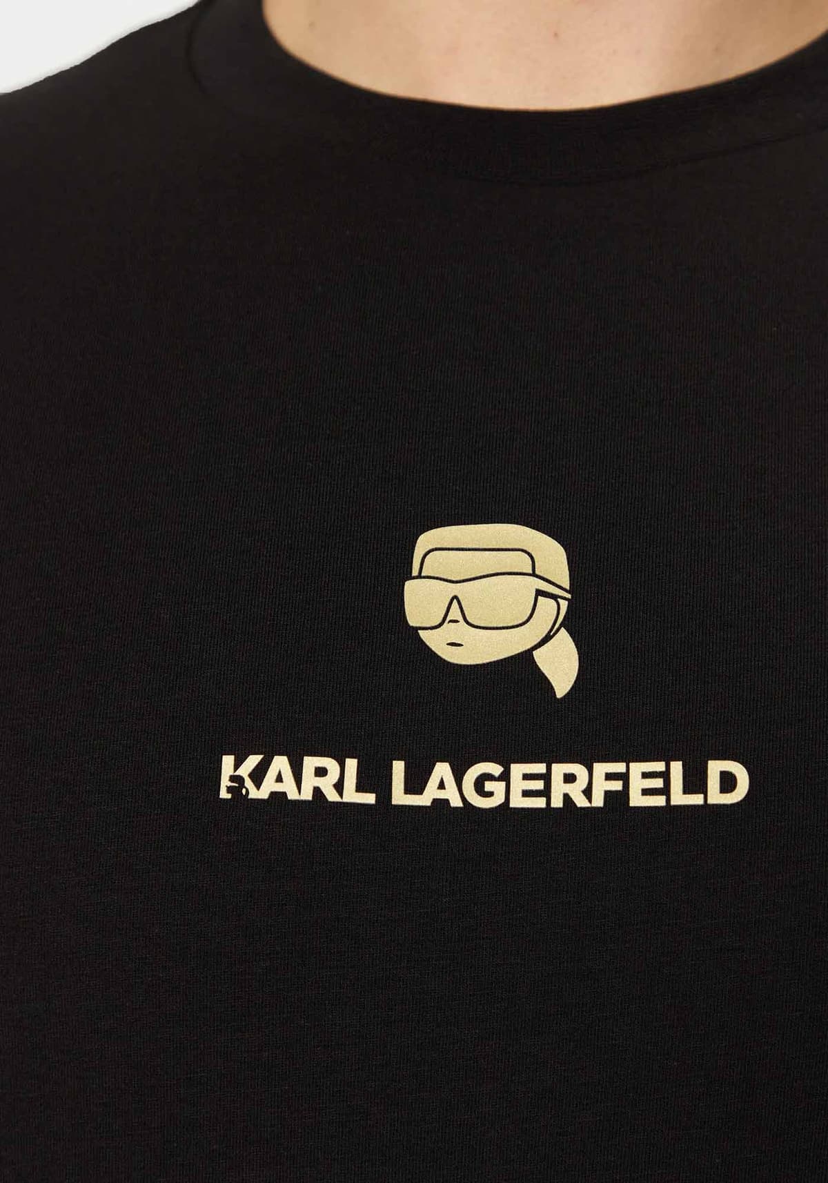 Men's T-Shirts Karl Lagerfeld Black