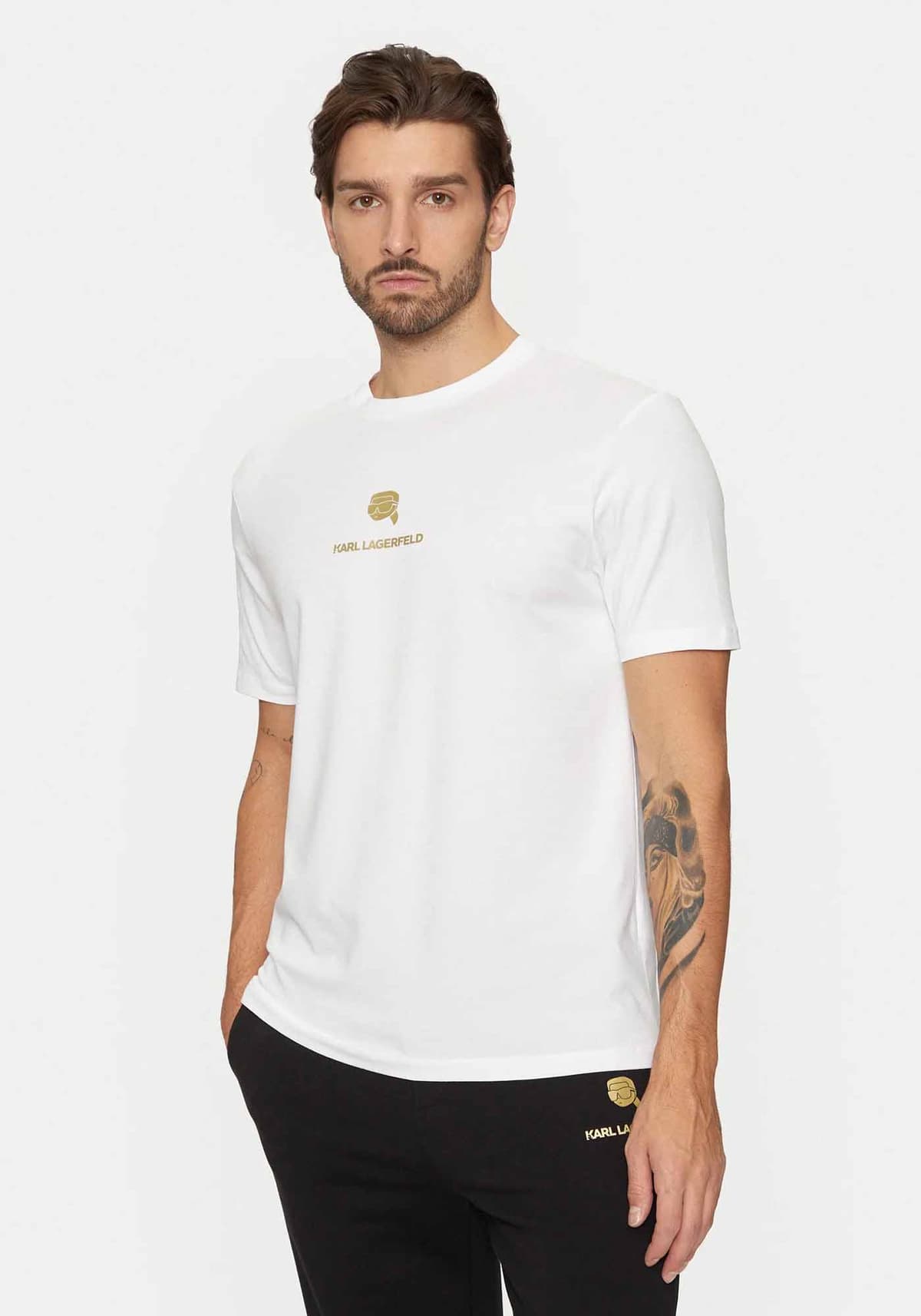 Men's T-Shirts Karl Lagerfeld Black