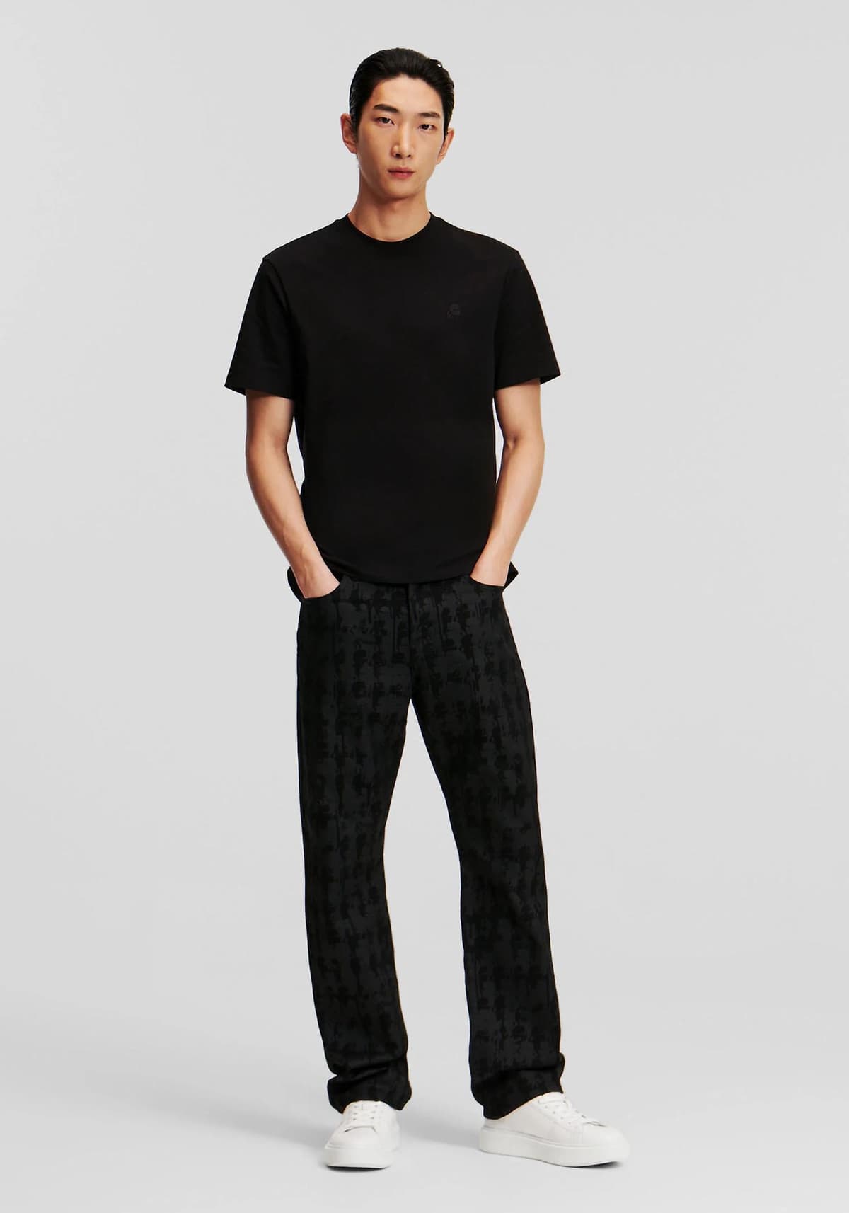 Men's T-Shirts Karl Lagerfeld Black