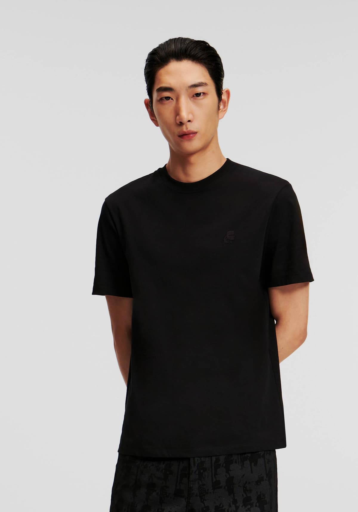 Men's T-Shirts Karl Lagerfeld Black