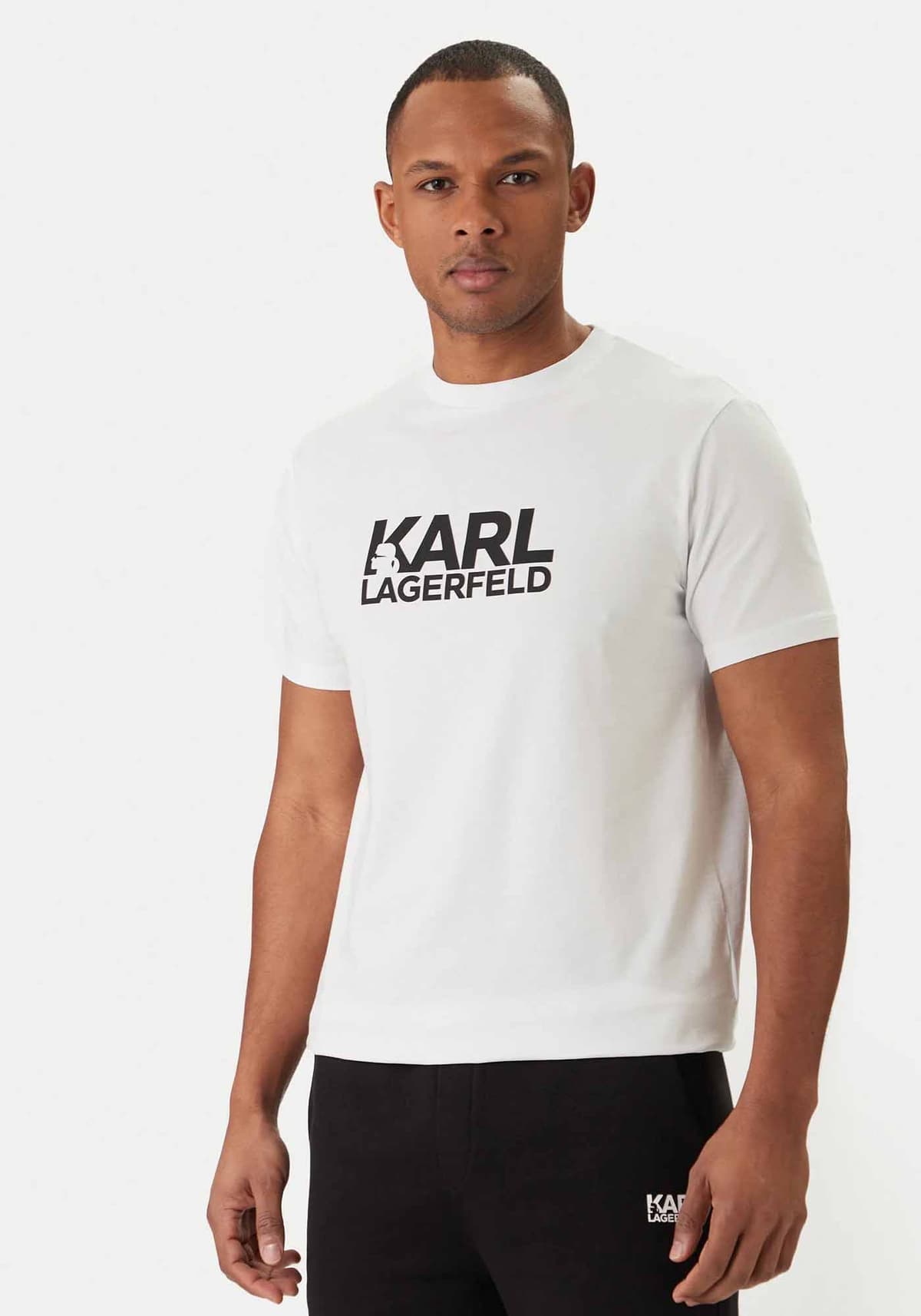 Karl Lagerfeld T Shirt Pre - 755780 500235 160 Black Gold