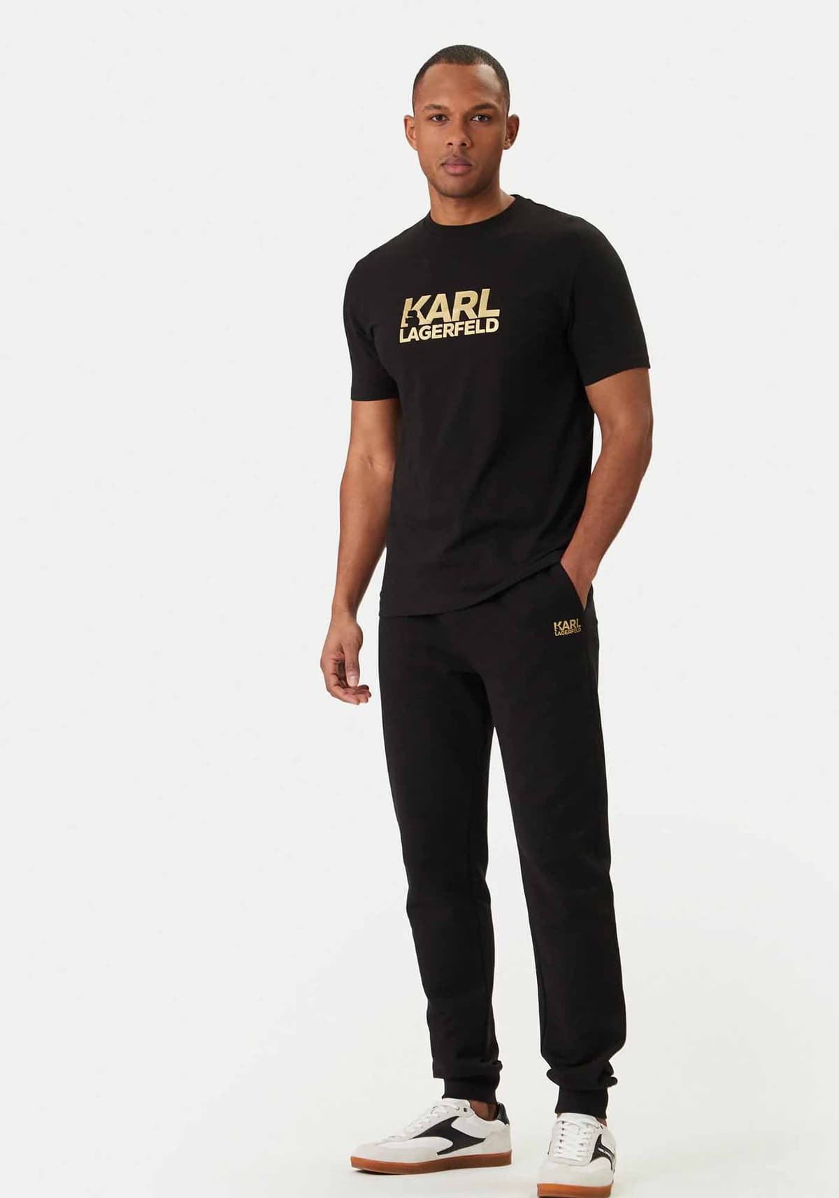Men's T-Shirts Karl Lagerfeld Black