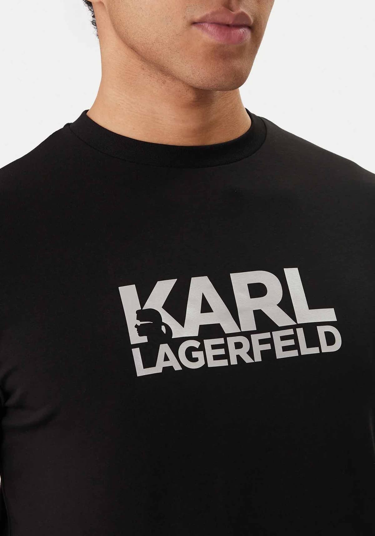 Men's T-Shirts Karl Lagerfeld Black