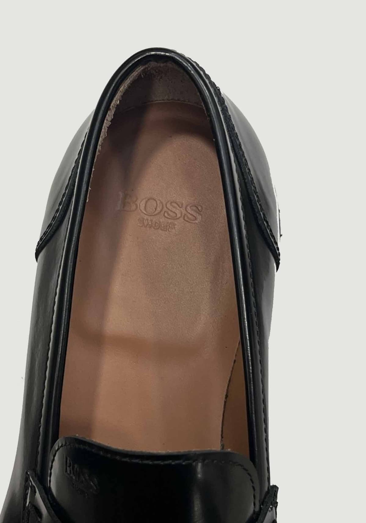 Men's Loafers Boss Shoes Black