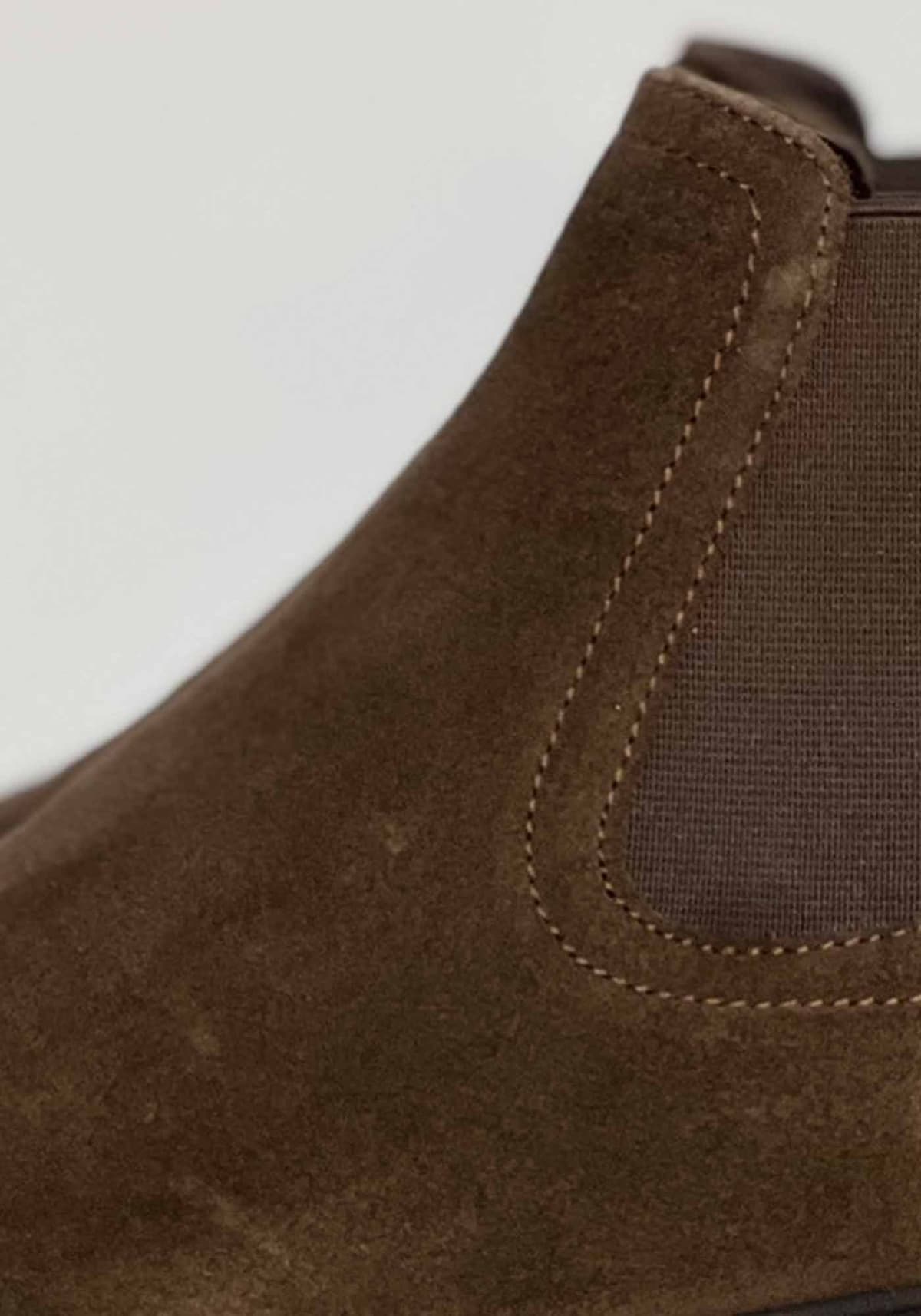 Men's Ankle Boots Boss Shoes Brown