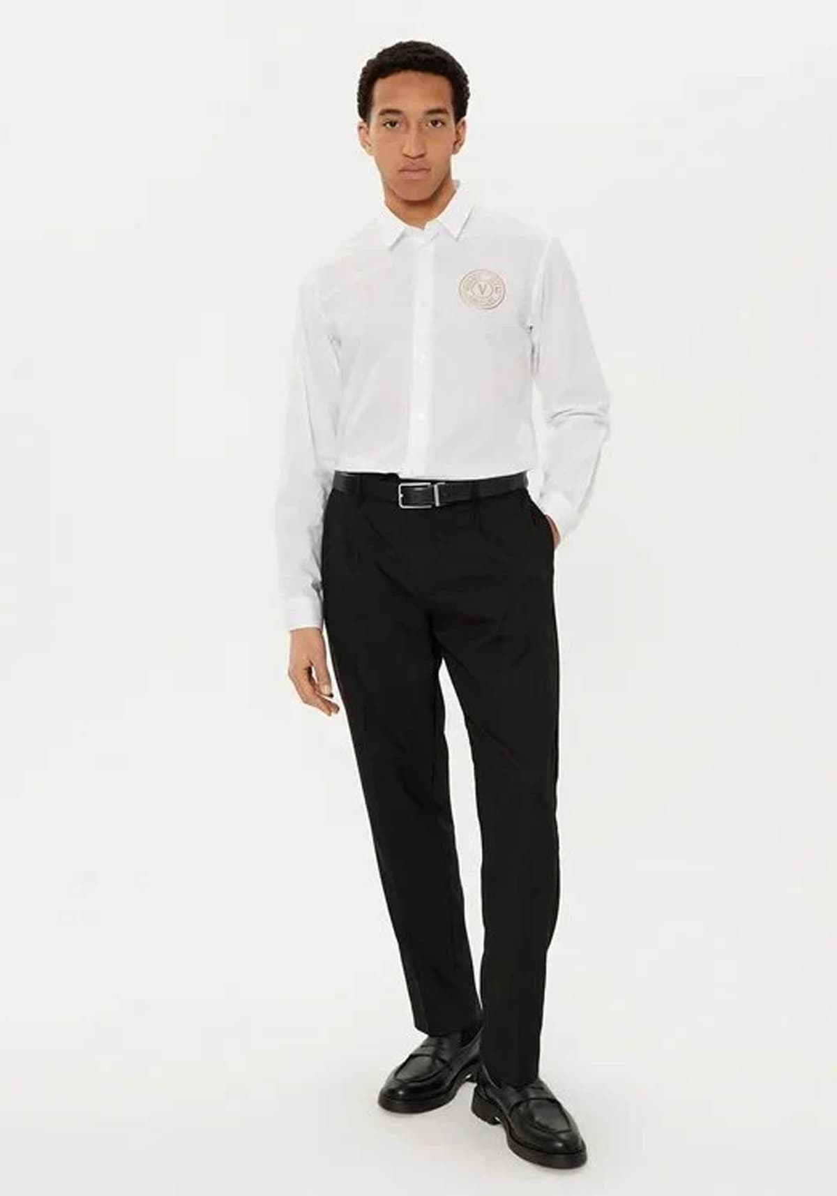 Men's Shirts Versace Jeans Couture White