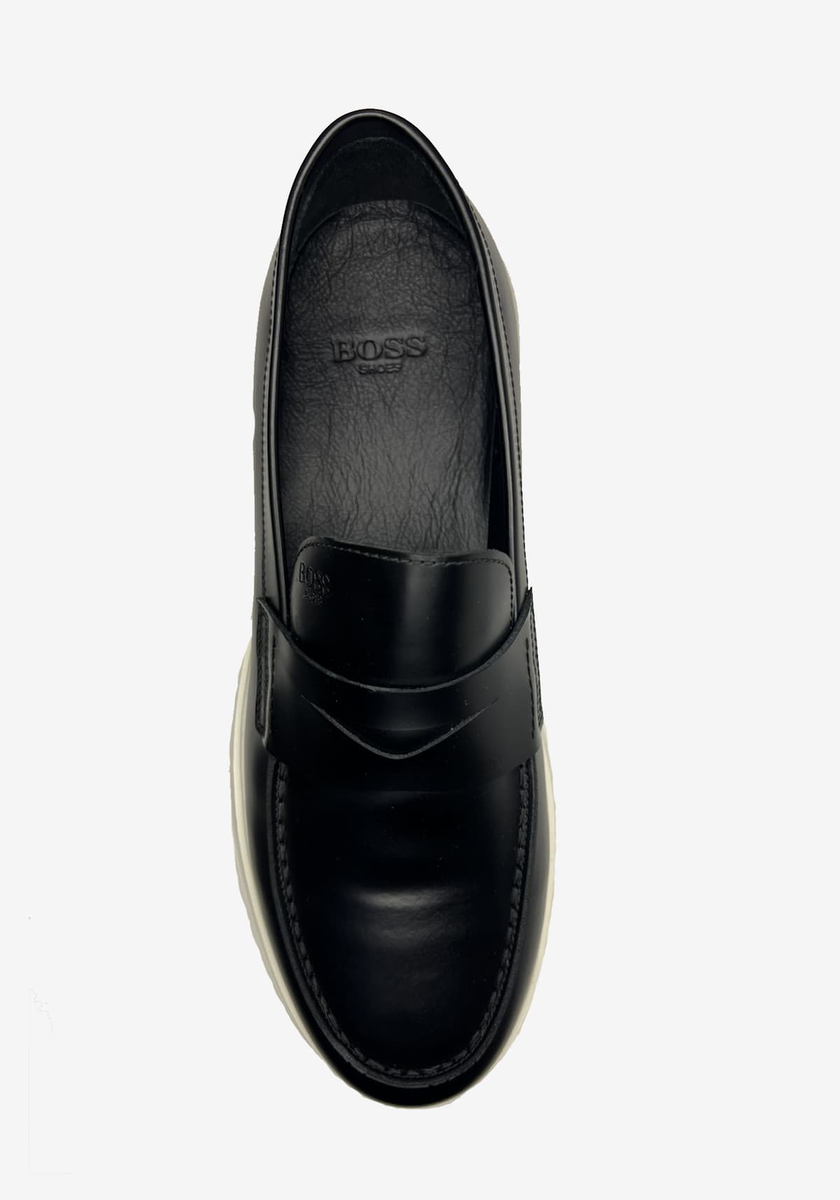Men's Loafers Boss Shoes Black