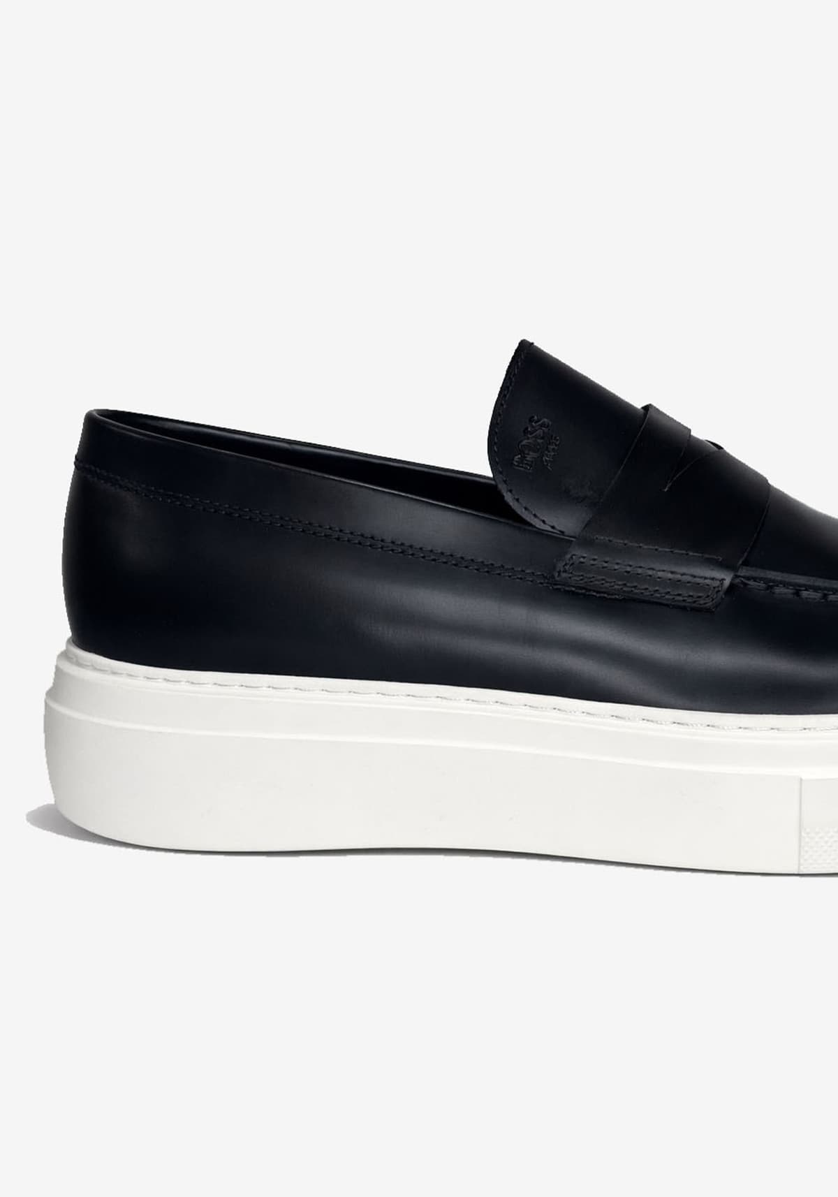 Men's Loafers Boss Shoes Black