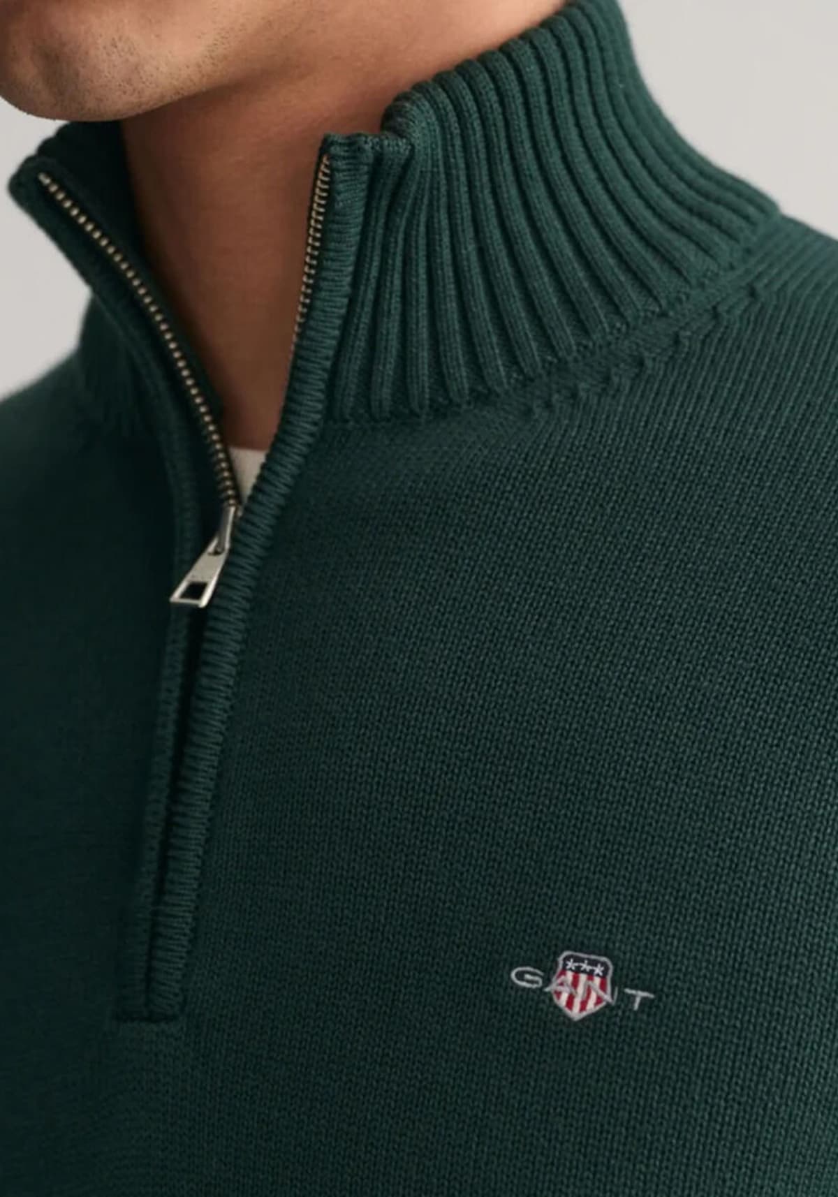 Men's Knitwear Gant Green