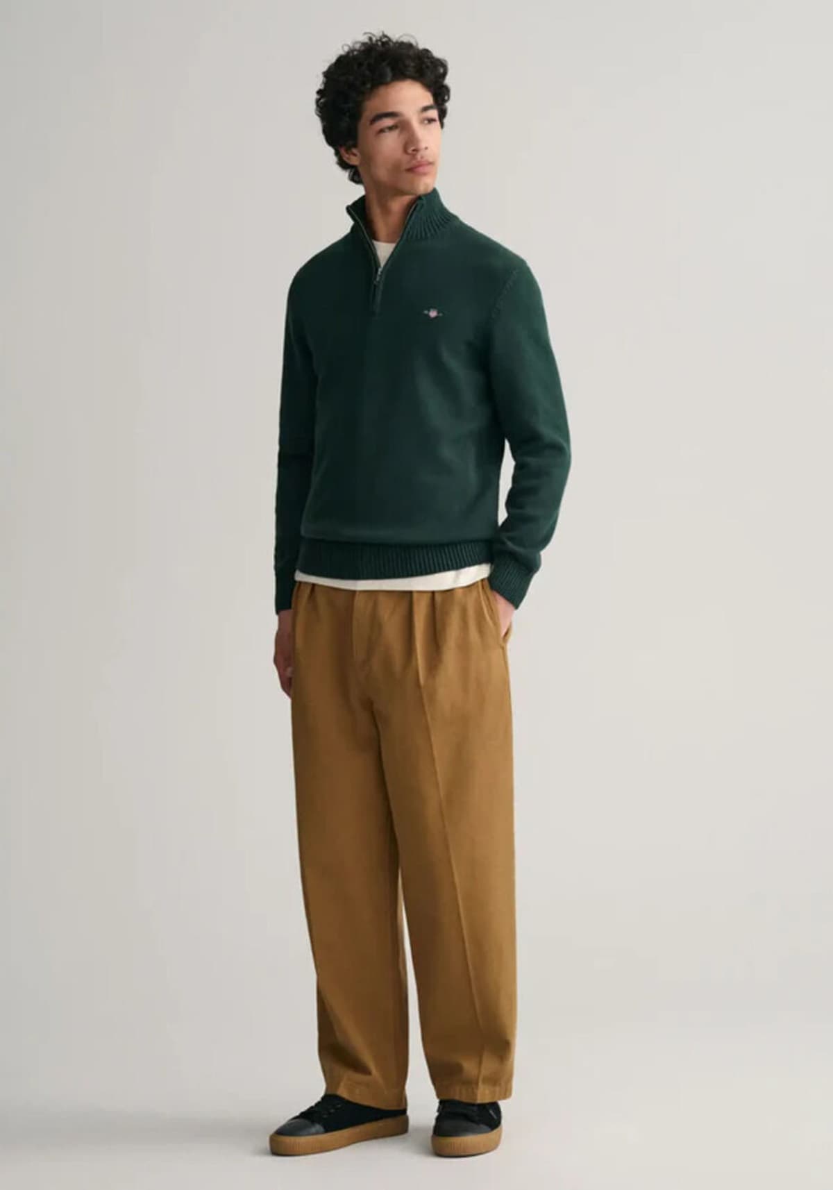Men's Knitwear Gant Green