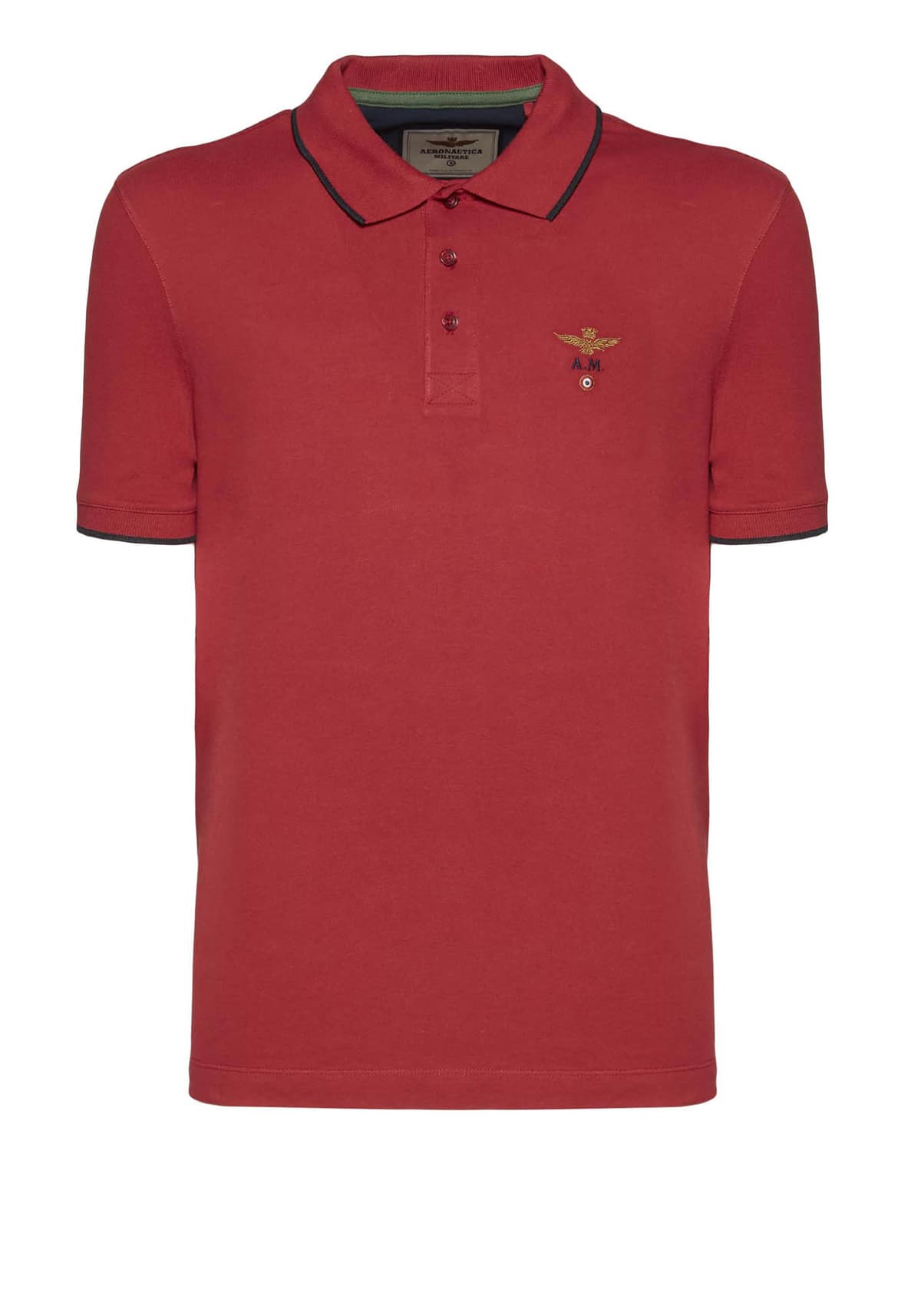 Men's Polo Shirts Aeronautica Militare Red